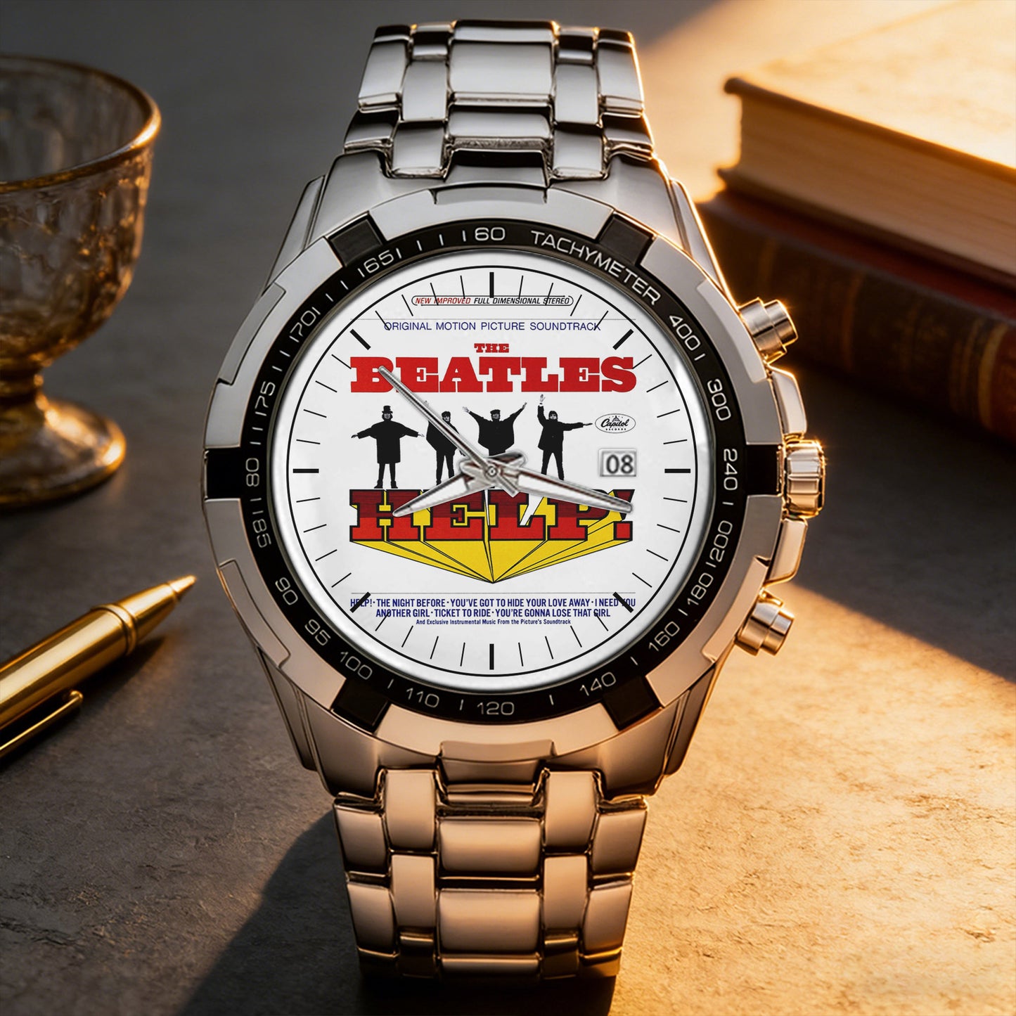 The Beatles Albums Collection Watch 2 - Multiple Classic Album Designs Available