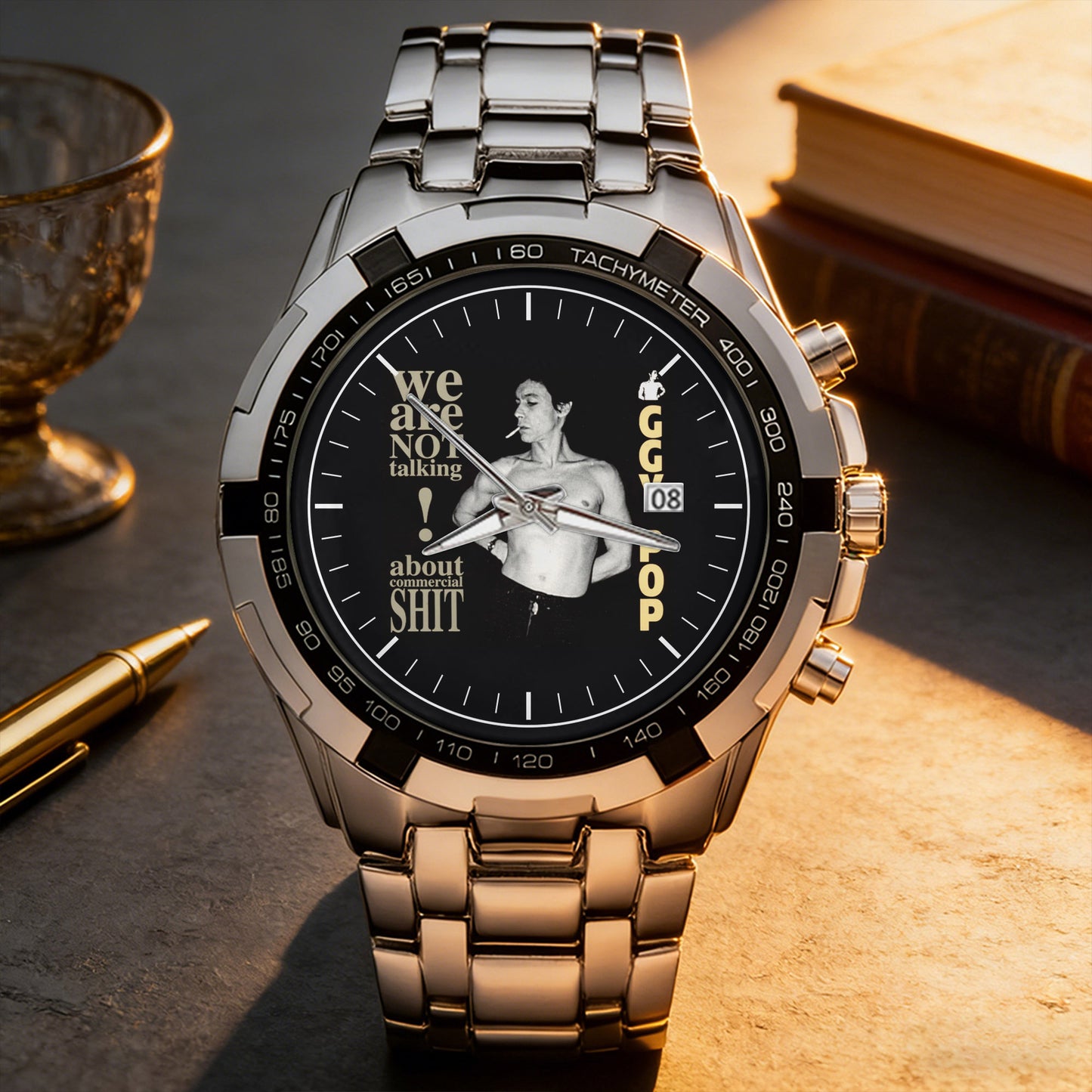 Iggy Pop Albums Collection Watch - Multiple Classic Album Designs Available