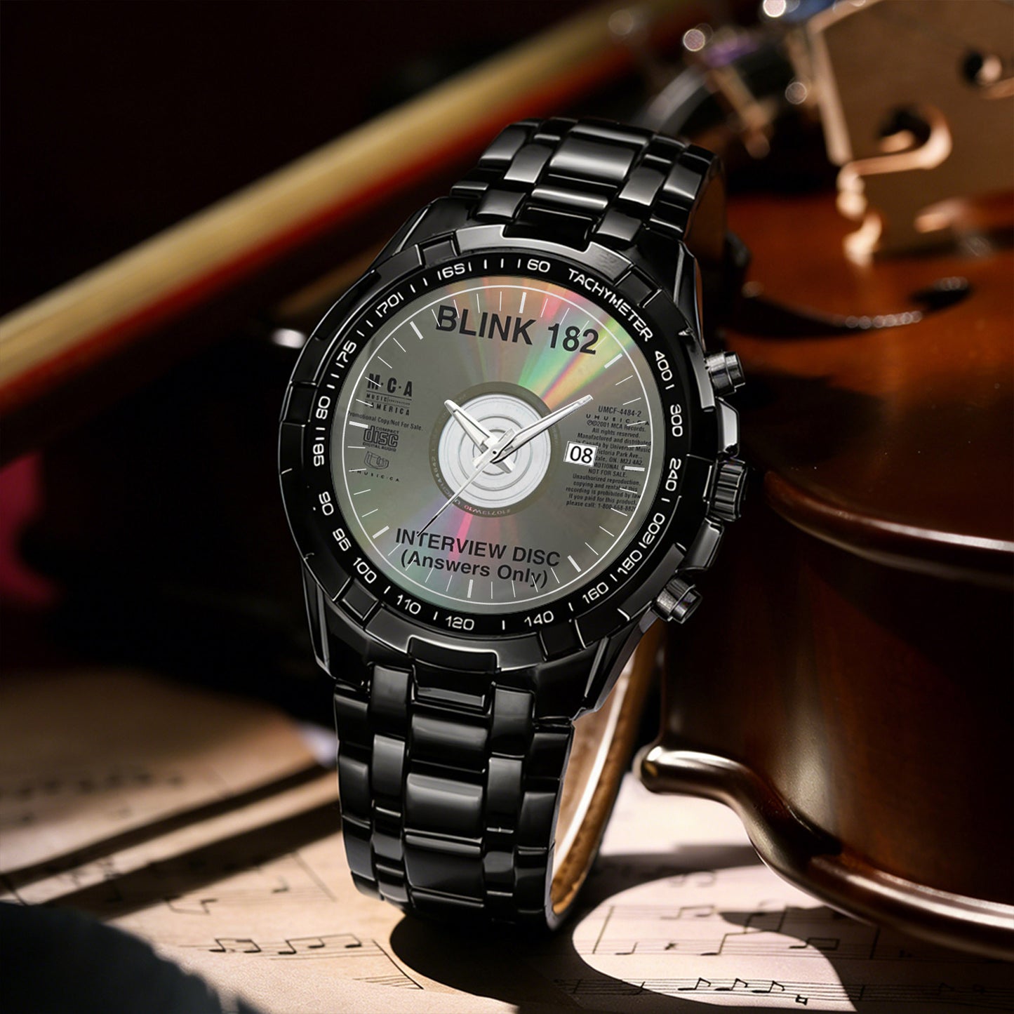 Blink-182 Albums Collection Watch - Multiple Classic Album Designs Available