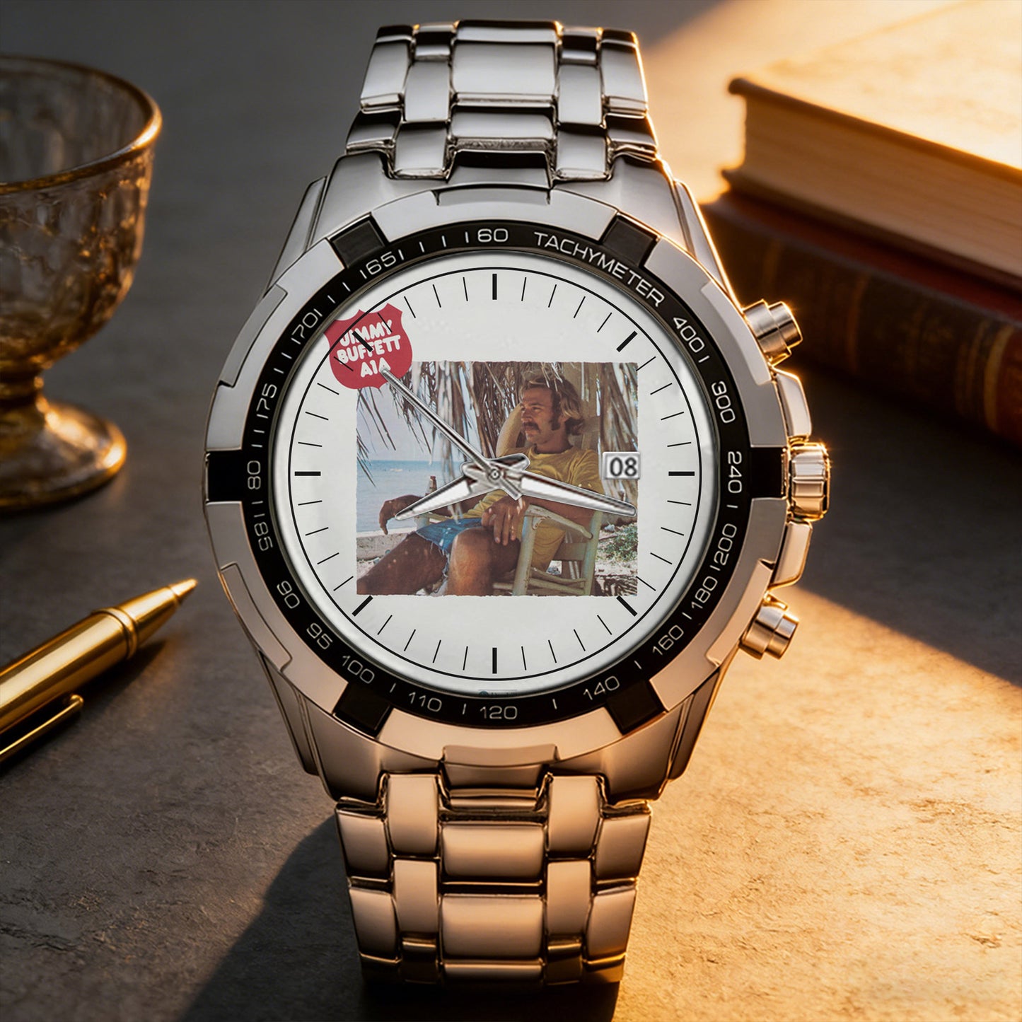 Jimmy Buffett Albums Collection Watch 2 - Multiple Classic Album Designs Available