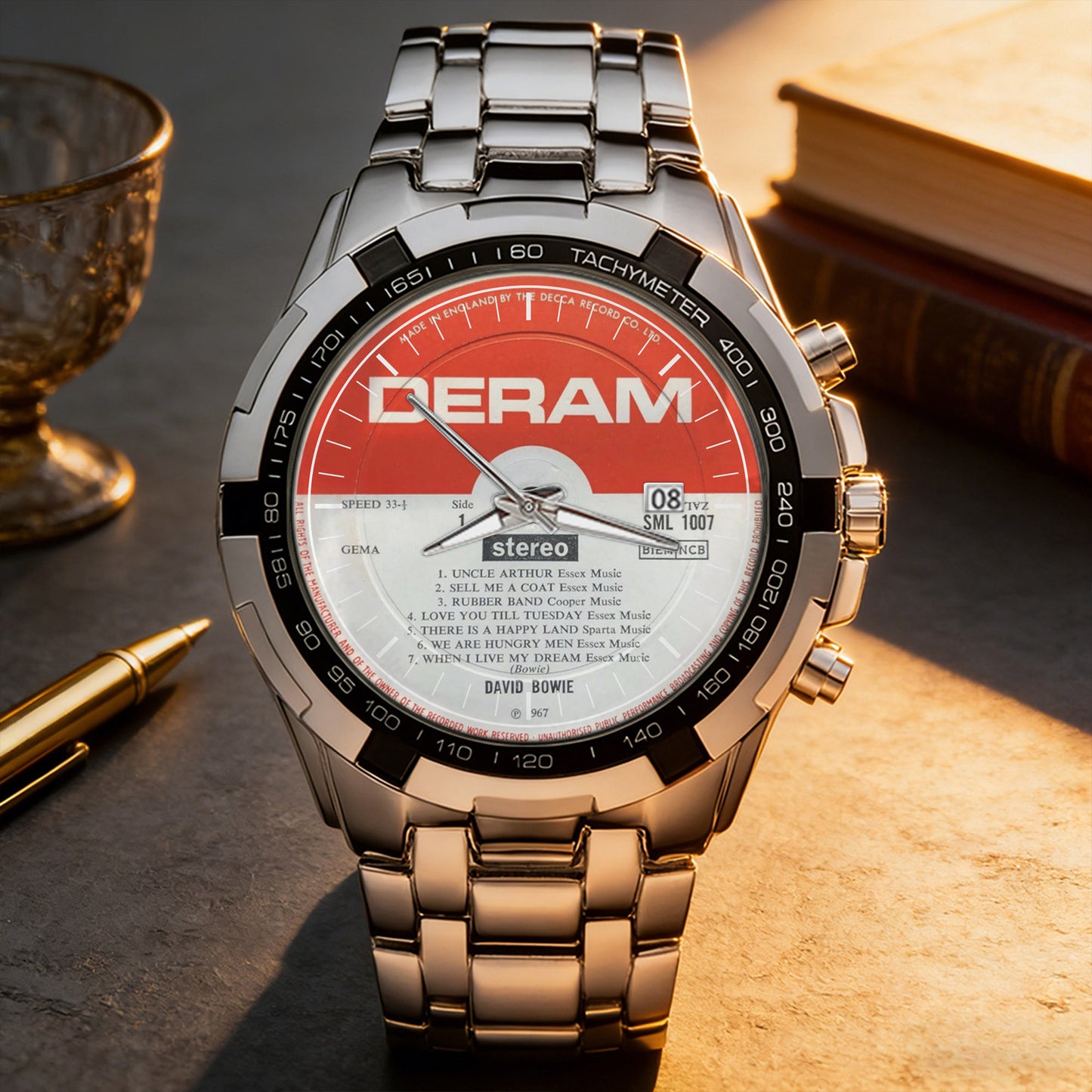 David Bowie Albums Collection Watch - Multiple Classic Album Designs Available