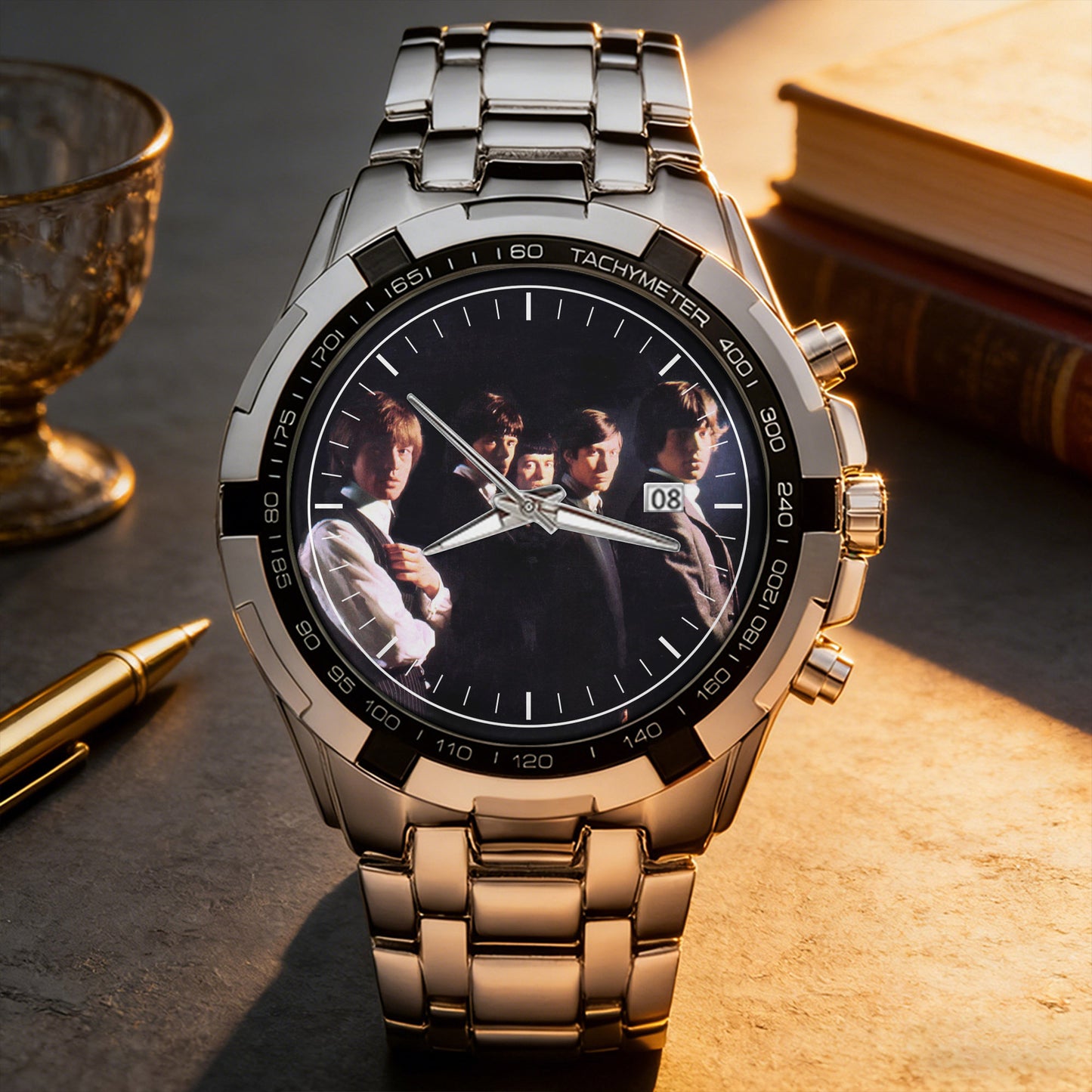 The Rolling Stones Albums Collection Watch - Multiple Classic Album Designs Available