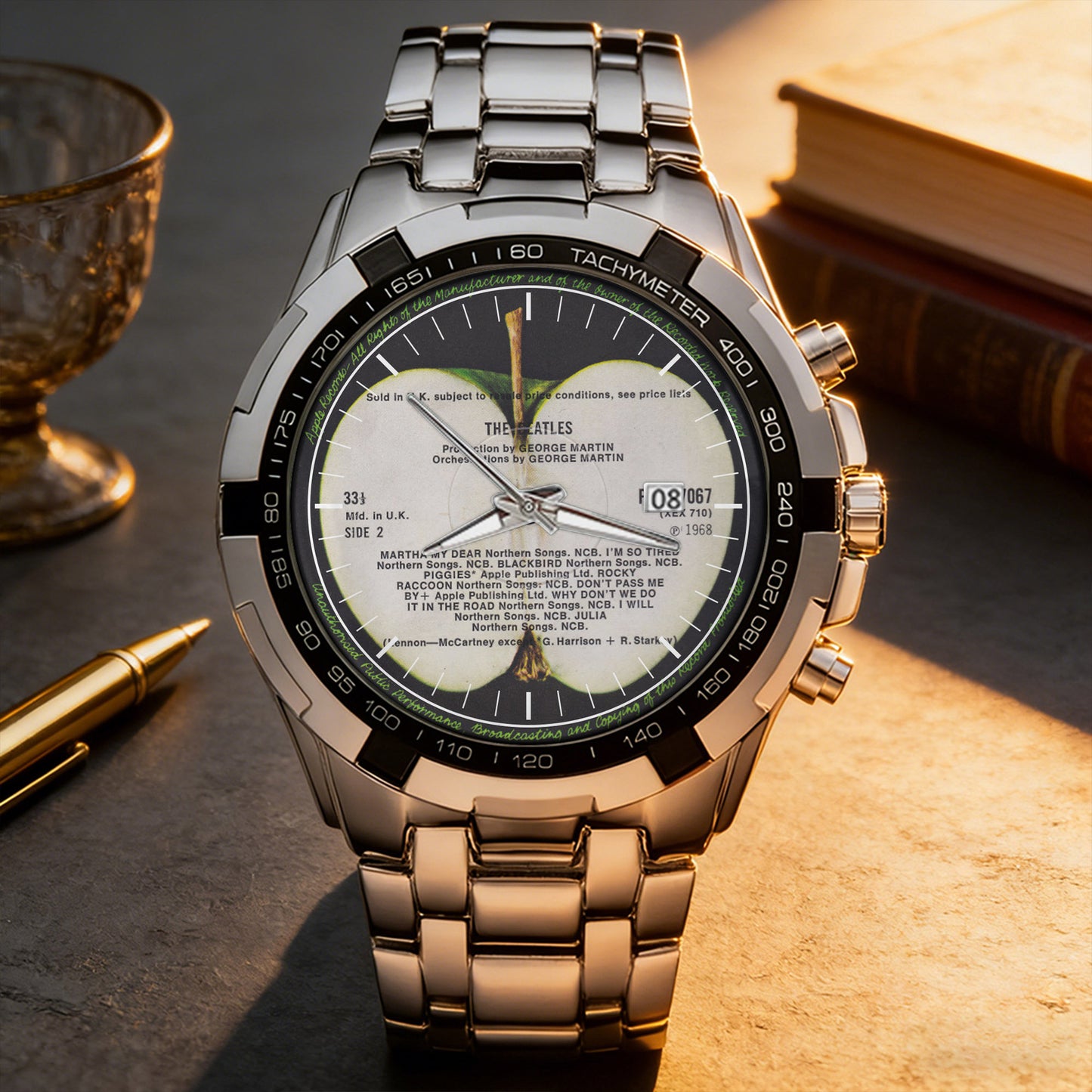 The Beatles Albums Collection Watch - Multiple Classic Album Designs Available