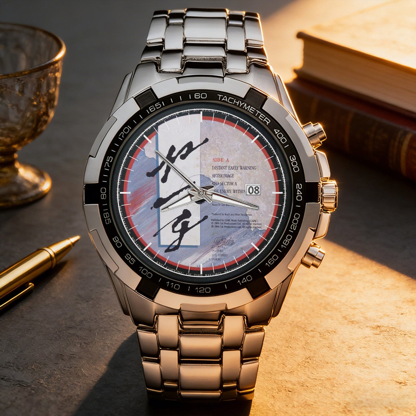 Rush Albums Collection Watch - Multiple Classic Album Designs Available