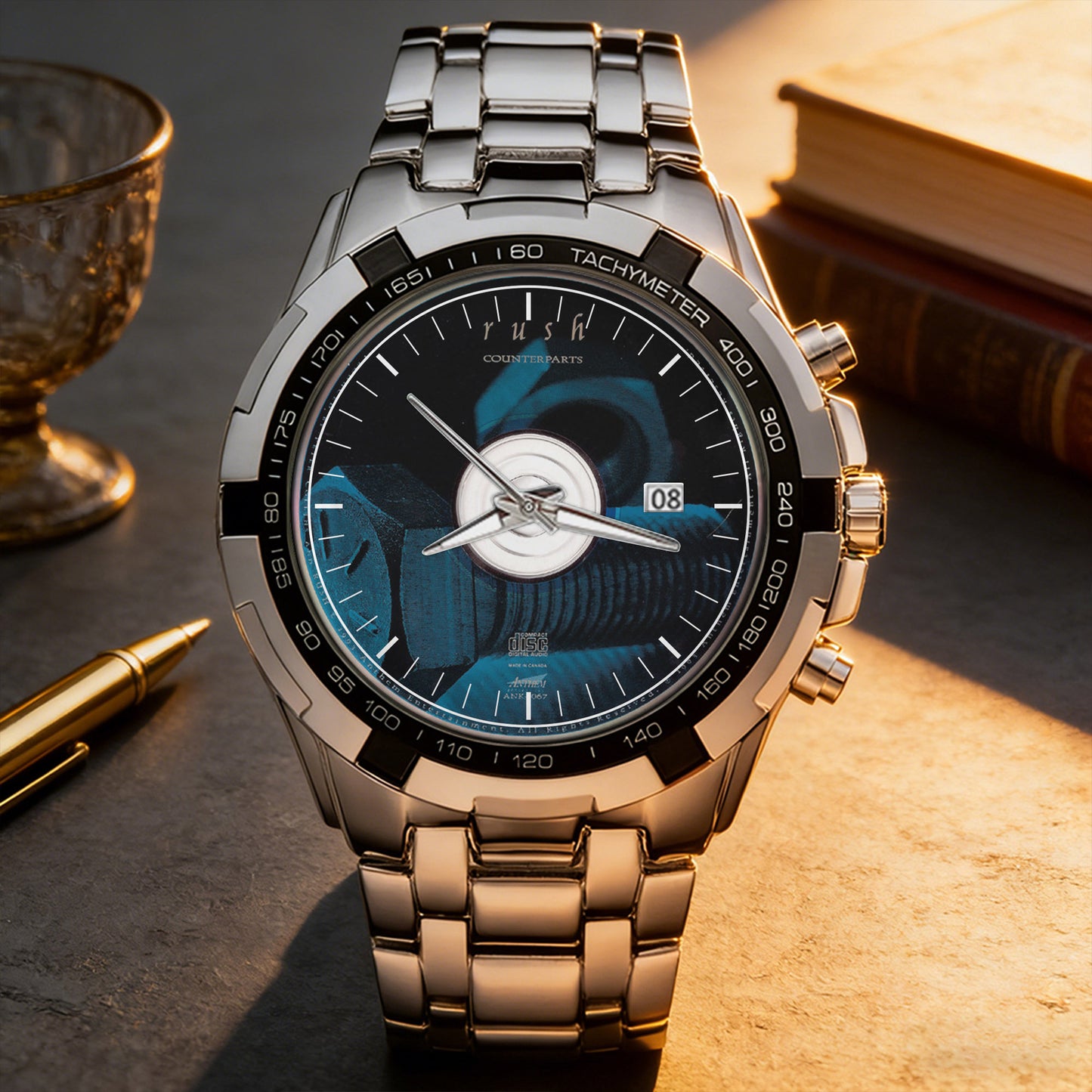 Rush Albums Collection Watch - Multiple Classic Album Designs Available