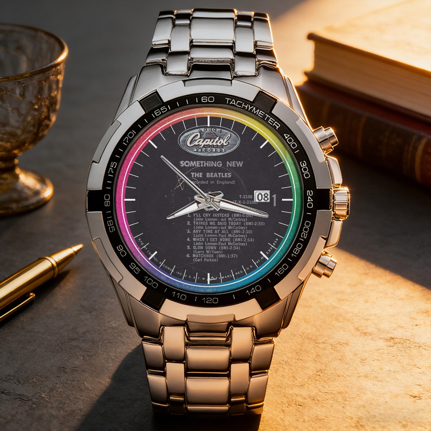 The Beatles Albums Collection Watch - Multiple Classic Album Designs Available
