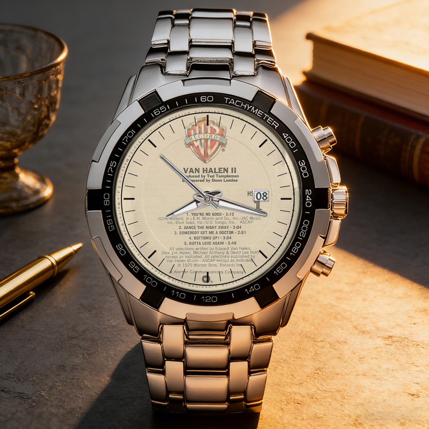 Van Halen Albums Collection Watch - Multiple Classic Album Designs Available