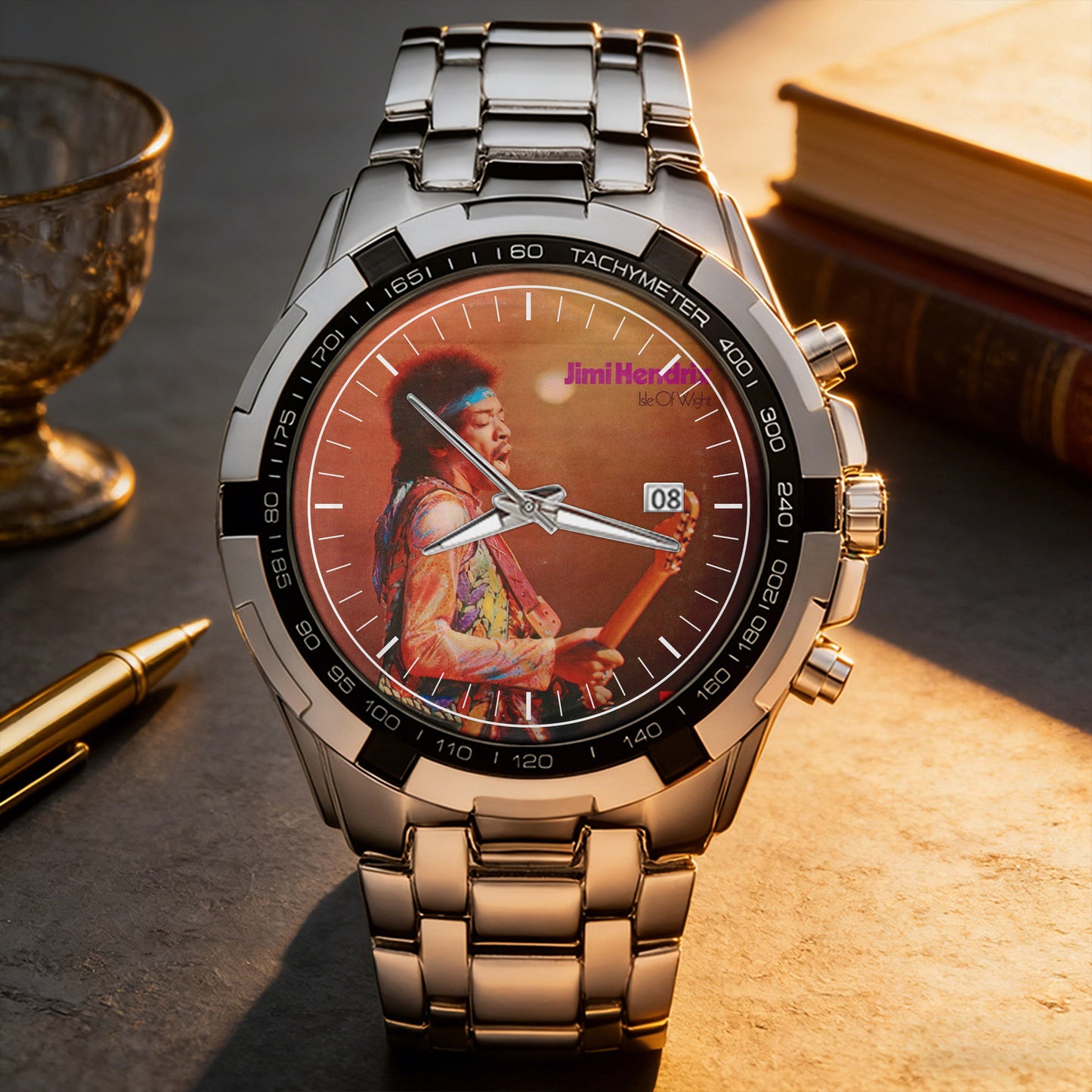 Jimi Hendrix Albums Collection Watch - Multiple Classic Album Designs Available