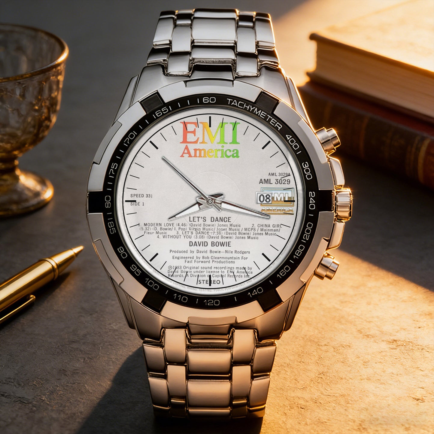 David Bowie Albums Collection Watch - Multiple Classic Album Designs Available