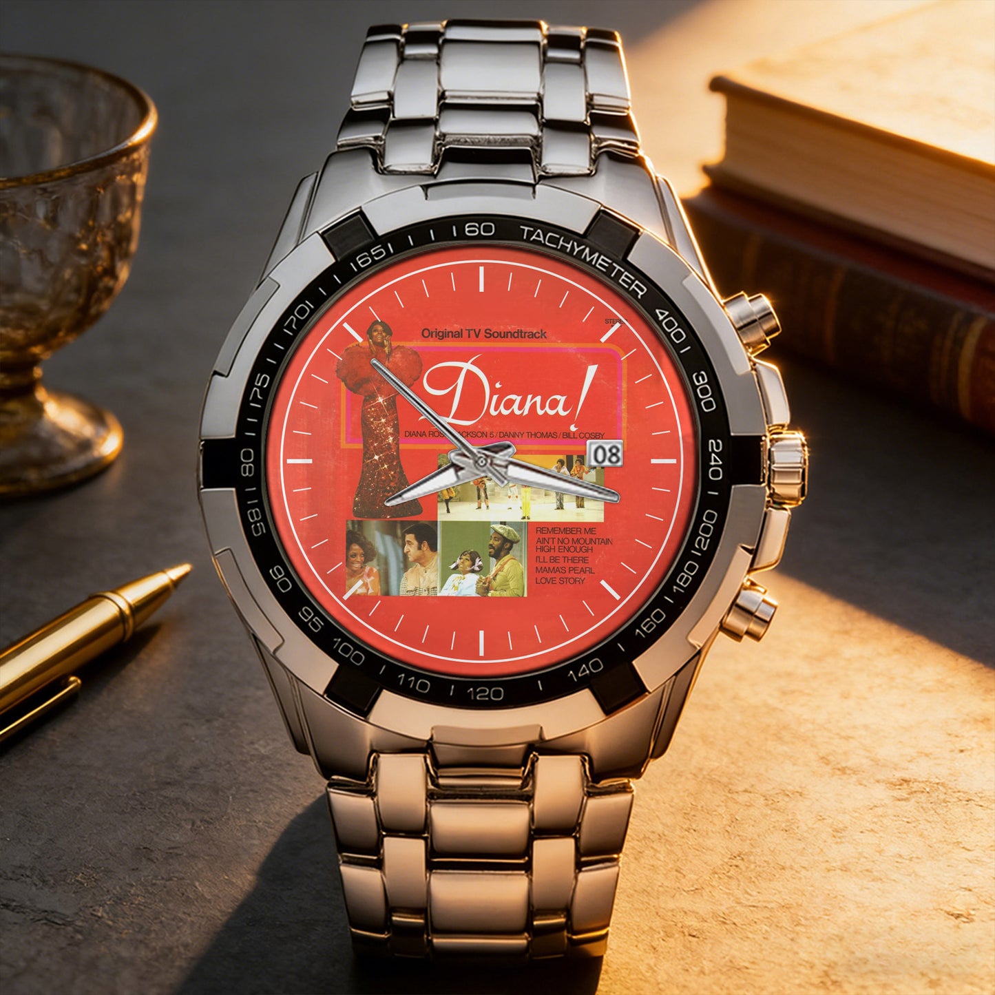 Diana Ross Classic Albums Collection Watch - Multiple Album Cover Designs Available