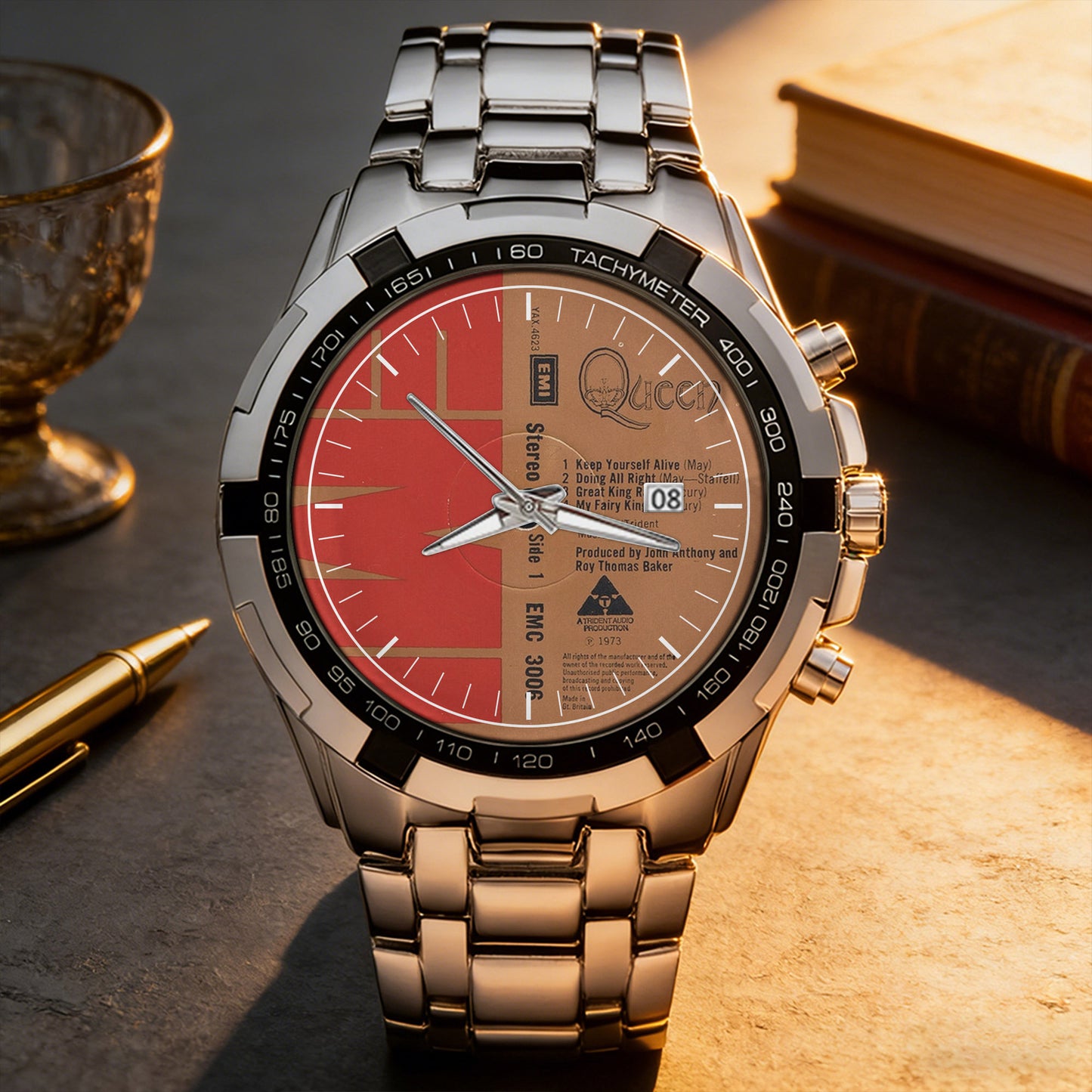 Queen Albums Collection Watch - Multiple Classic Album Designs Available