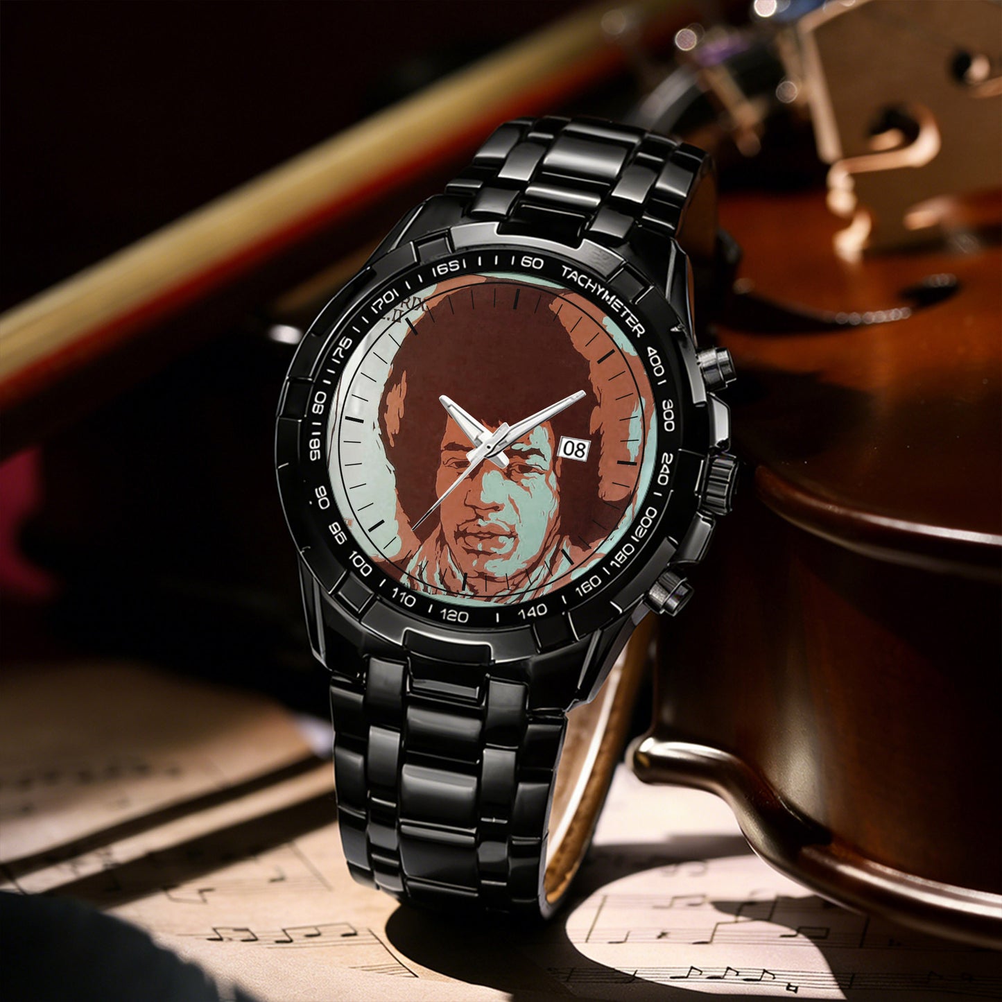 Jimi Hendrix Albums Collection Watch - Multiple Classic Album Designs Available
