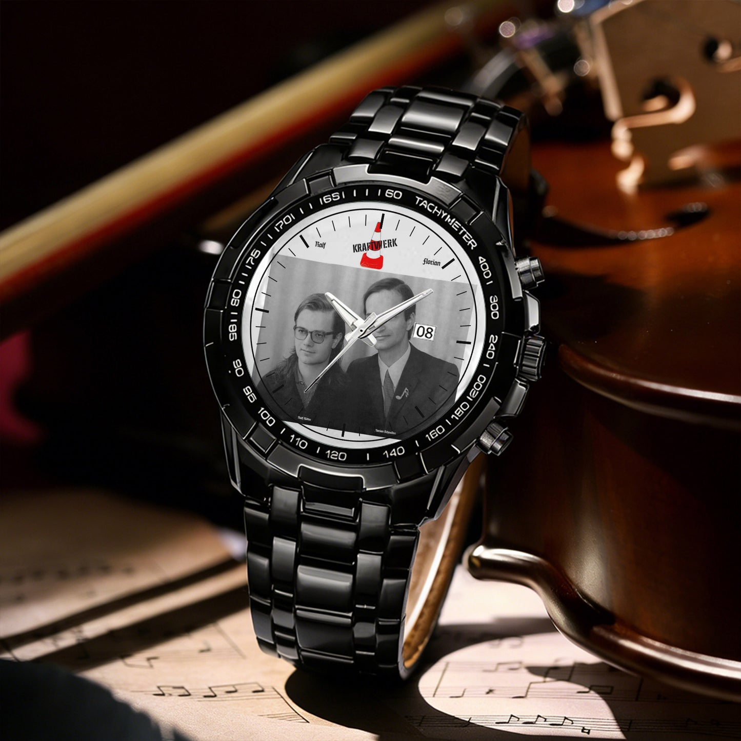 Kraftwerk Albums Collection Watch - Multiple Classic Album Designs Available