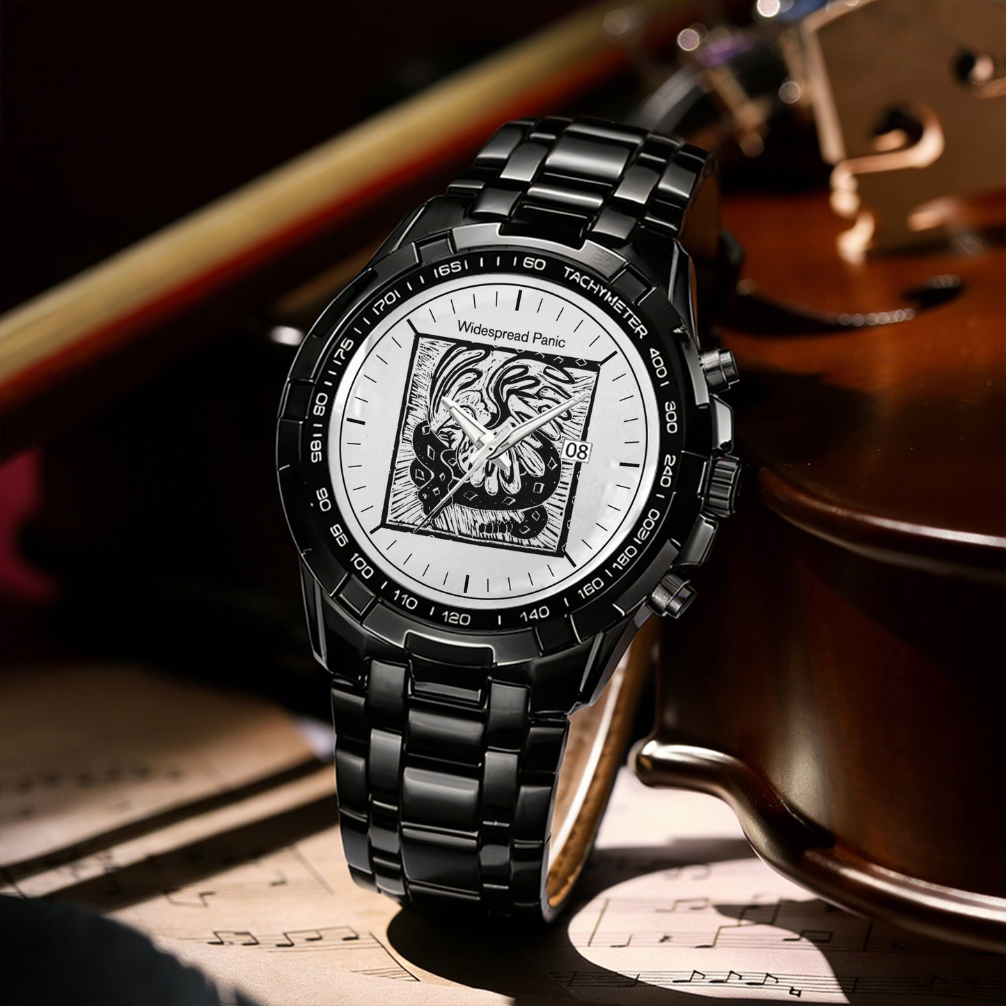 Widespread Panic Albums Collection Watch - Multiple Classic Rock Album Designs Available