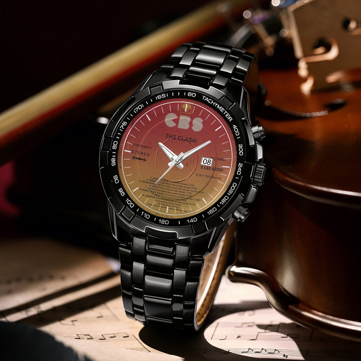 The Clash Albums Collection Watch - Multiple Classic Album Designs Available