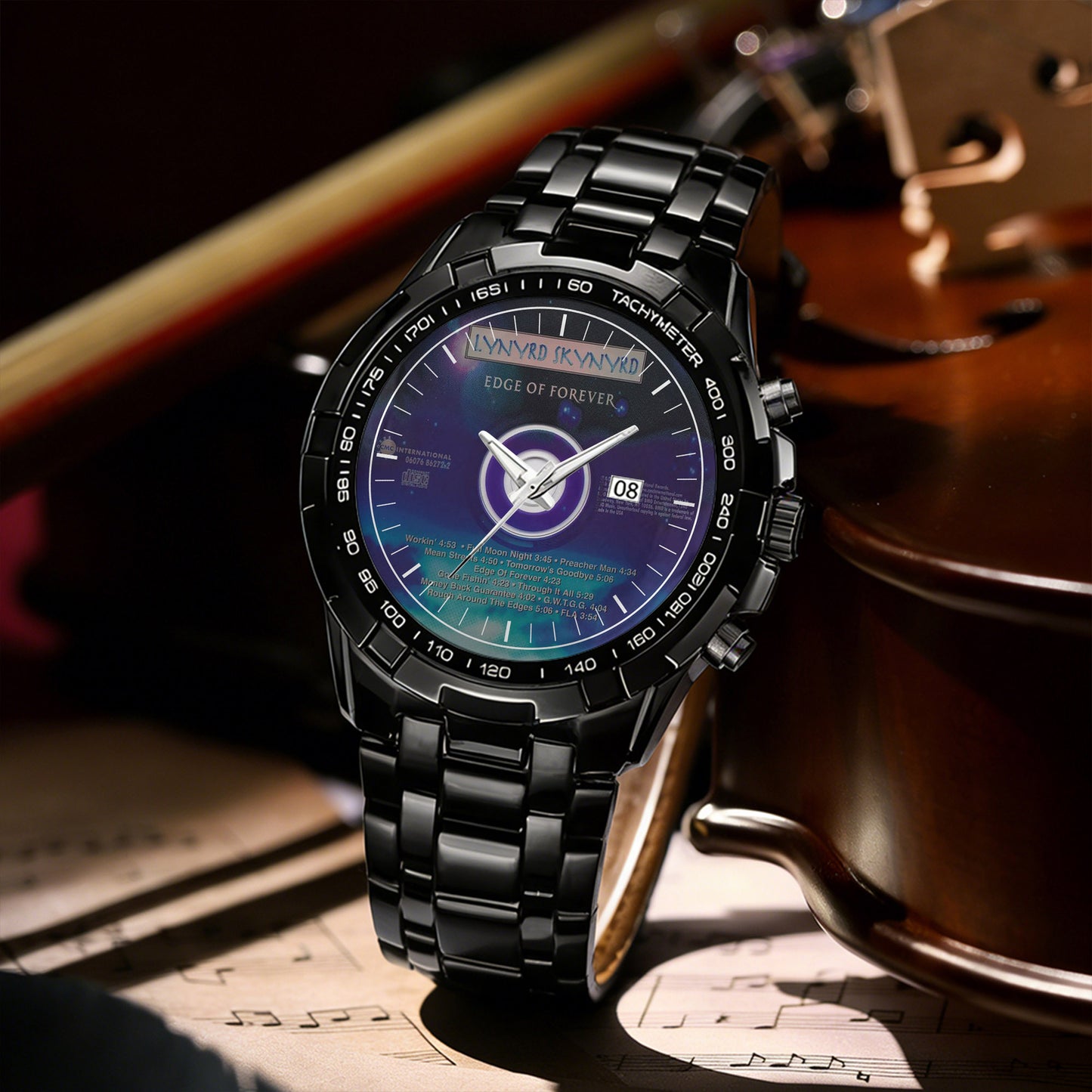 Lynyrd Skynyrd Albums Collection Watch - Multiple Classic Album Designs Available