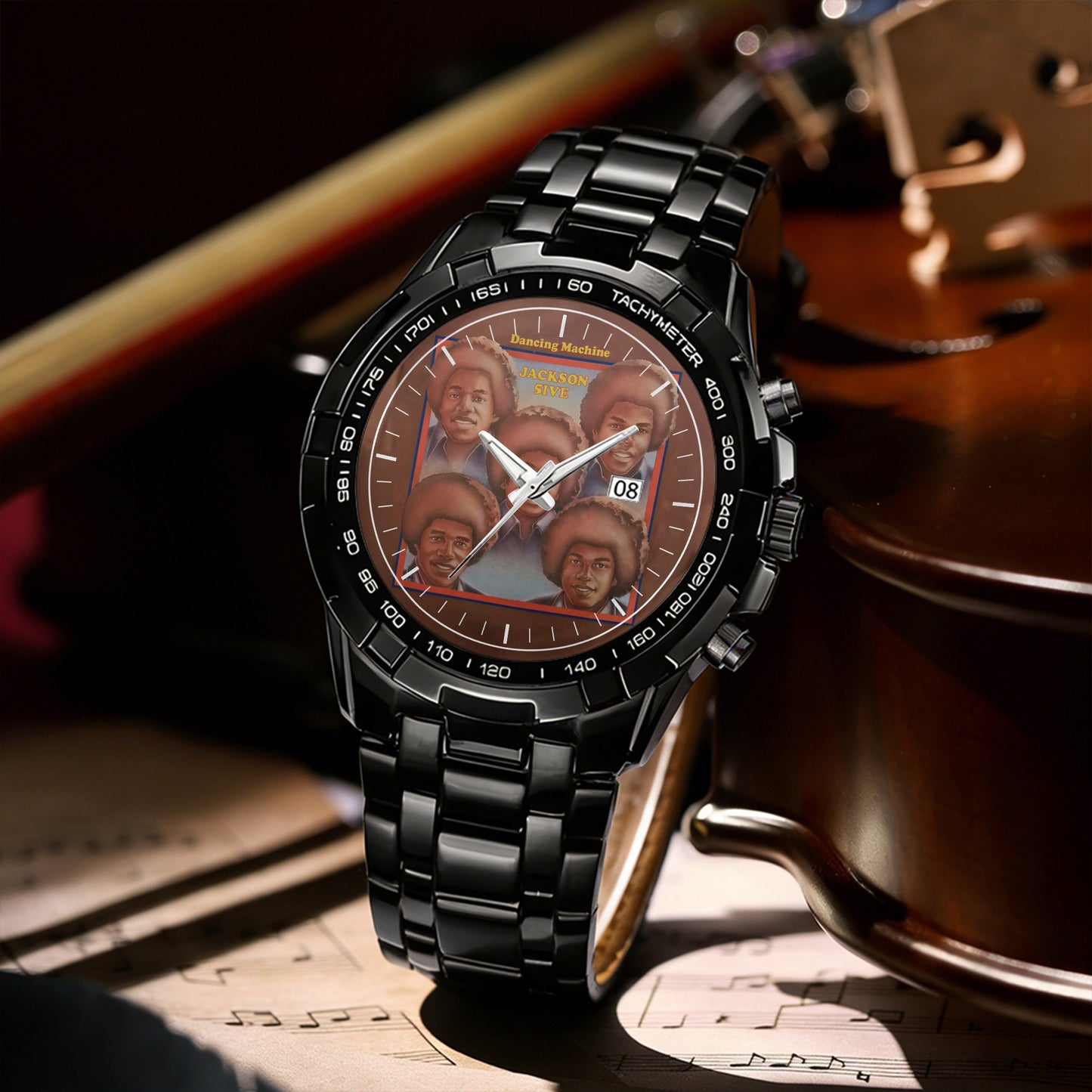 The Jackson 5 Albums Collection Watch - Multiple Classic Album Designs Available