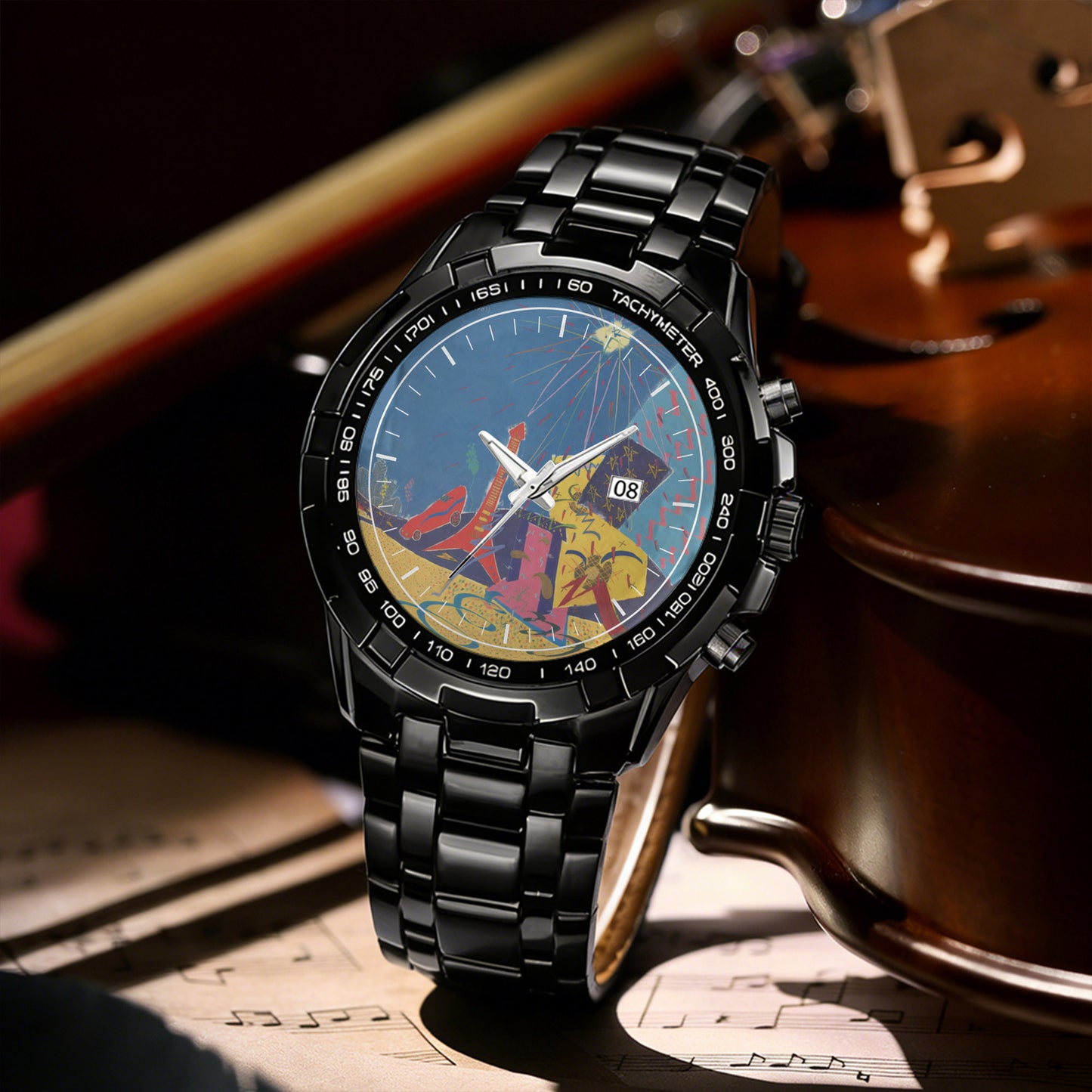 The Rolling Stones Albums Collection Watch - Multiple Classic Album Designs Available