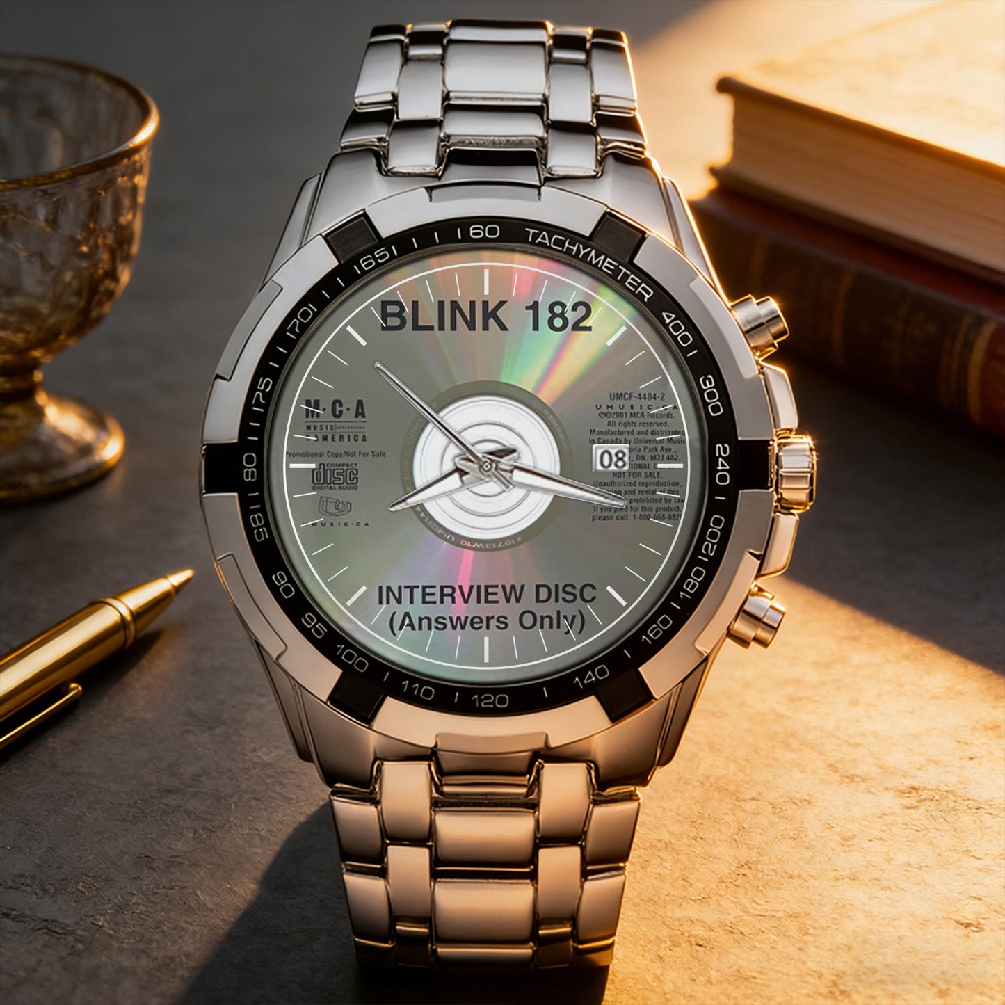 Blink-182 Albums Collection Watch - Multiple Classic Album Designs Available