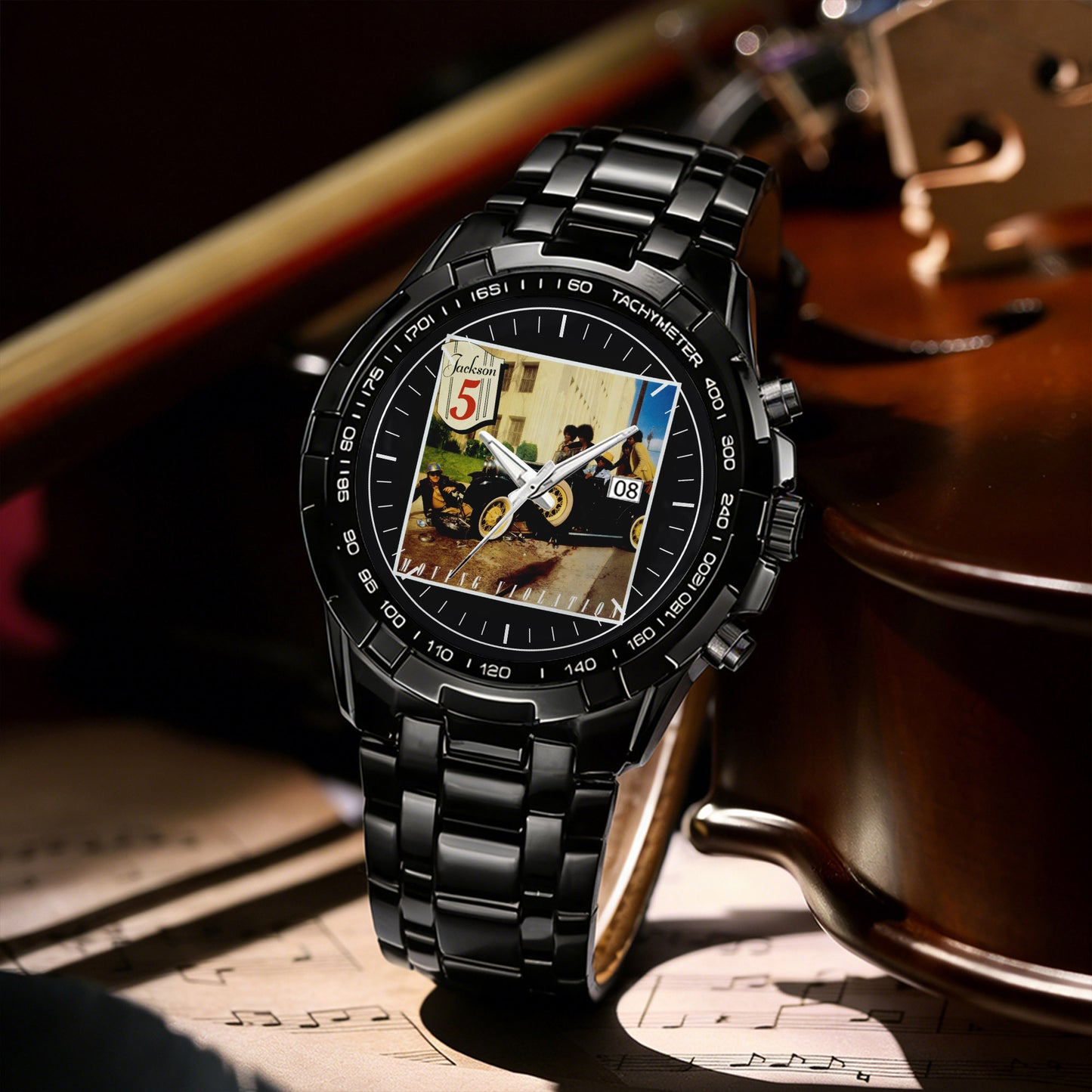 The Jackson 5 Albums Collection Watch - Multiple Classic Album Designs Available