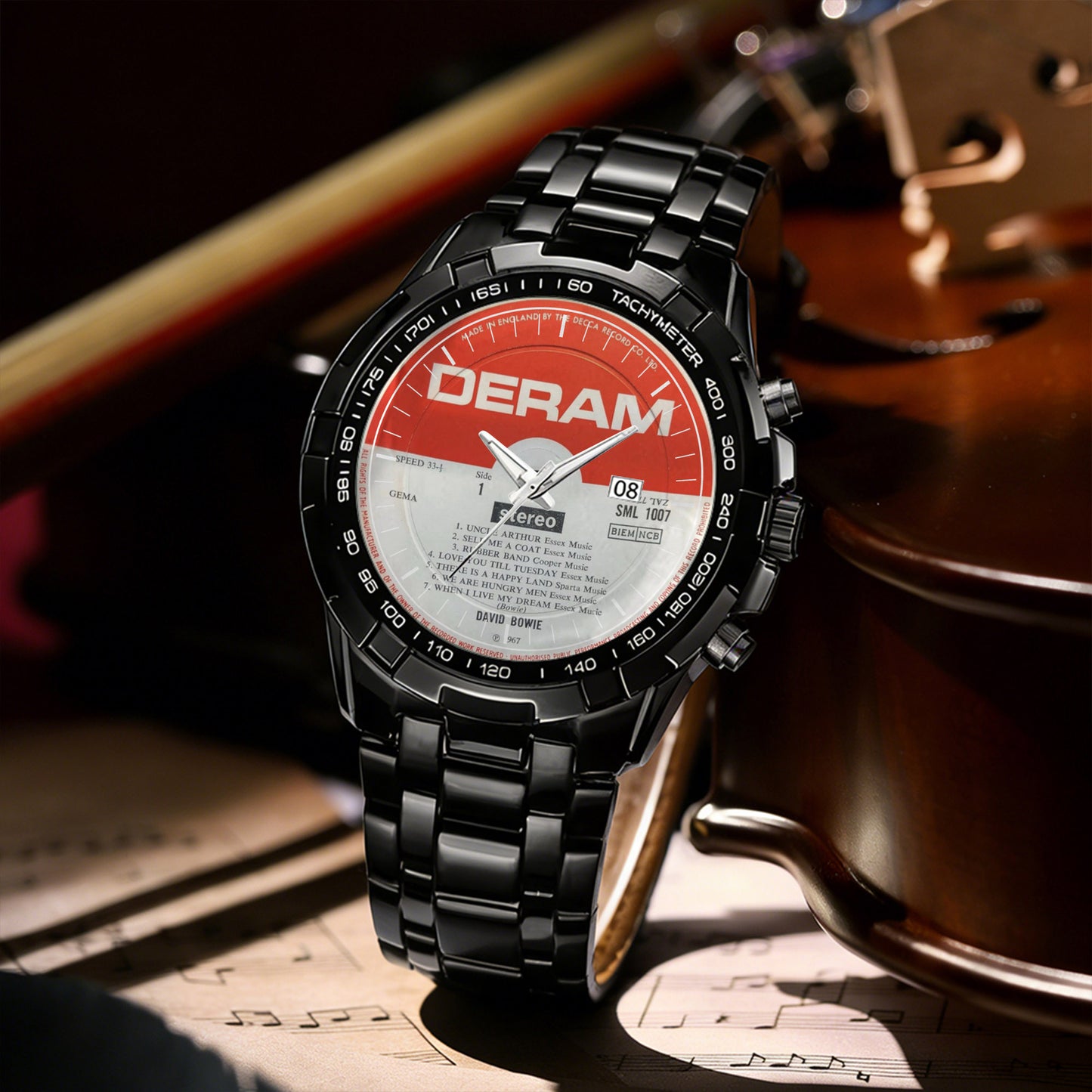 David Bowie Albums Collection Watch - Multiple Classic Album Designs Available