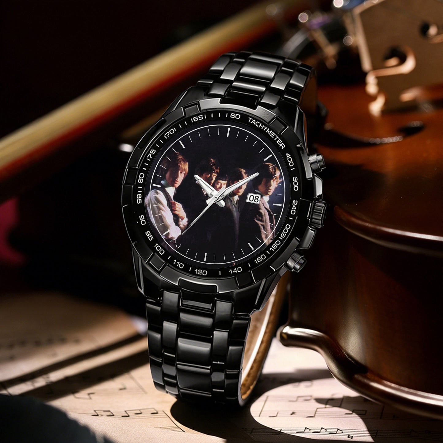 The Rolling Stones Albums Collection Watch - Multiple Classic Album Designs Available