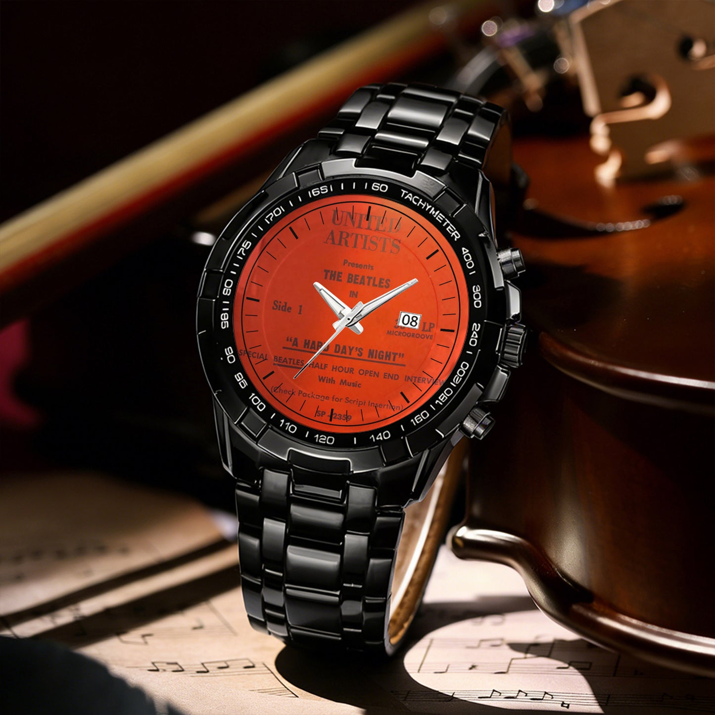 The Beatles Albums Collection Watch - Multiple Classic Album Designs Available