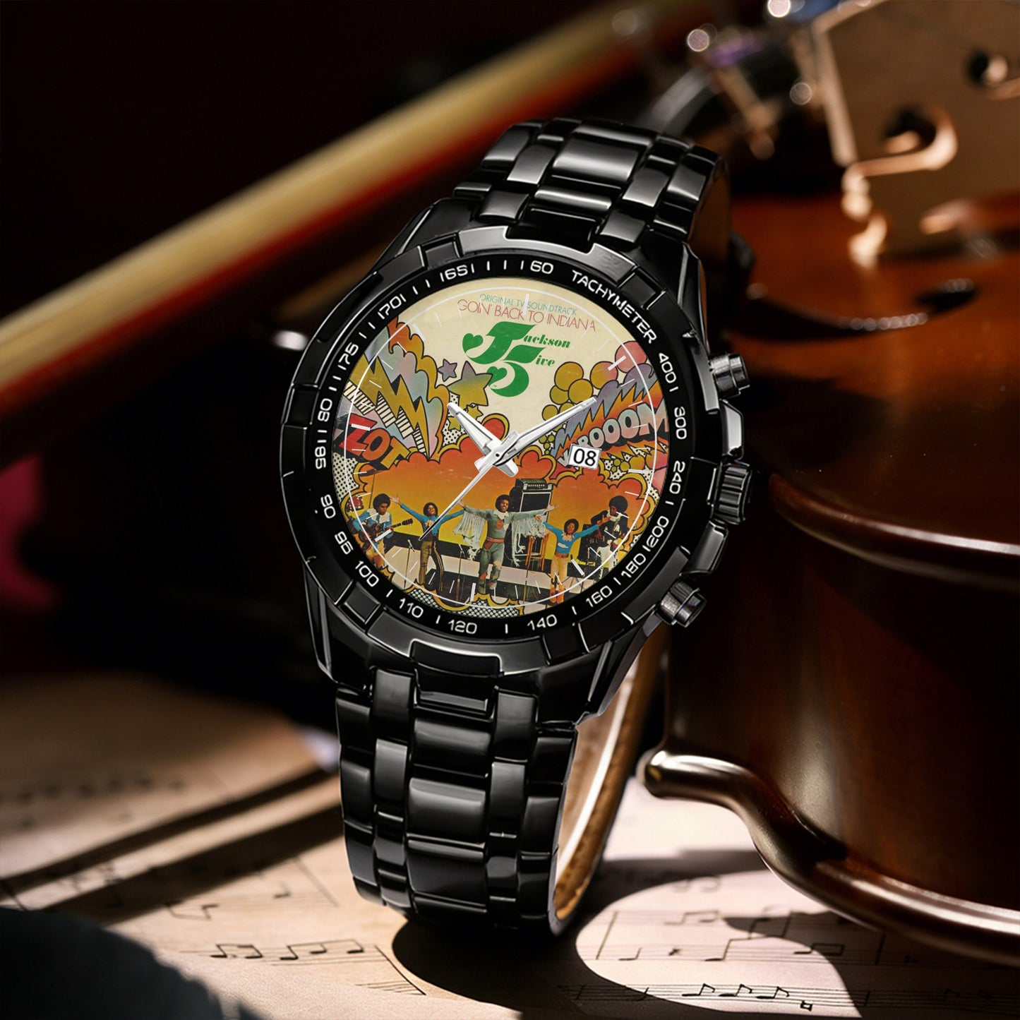 The Jackson 5 Albums Collection Watch - Multiple Classic Album Designs Available