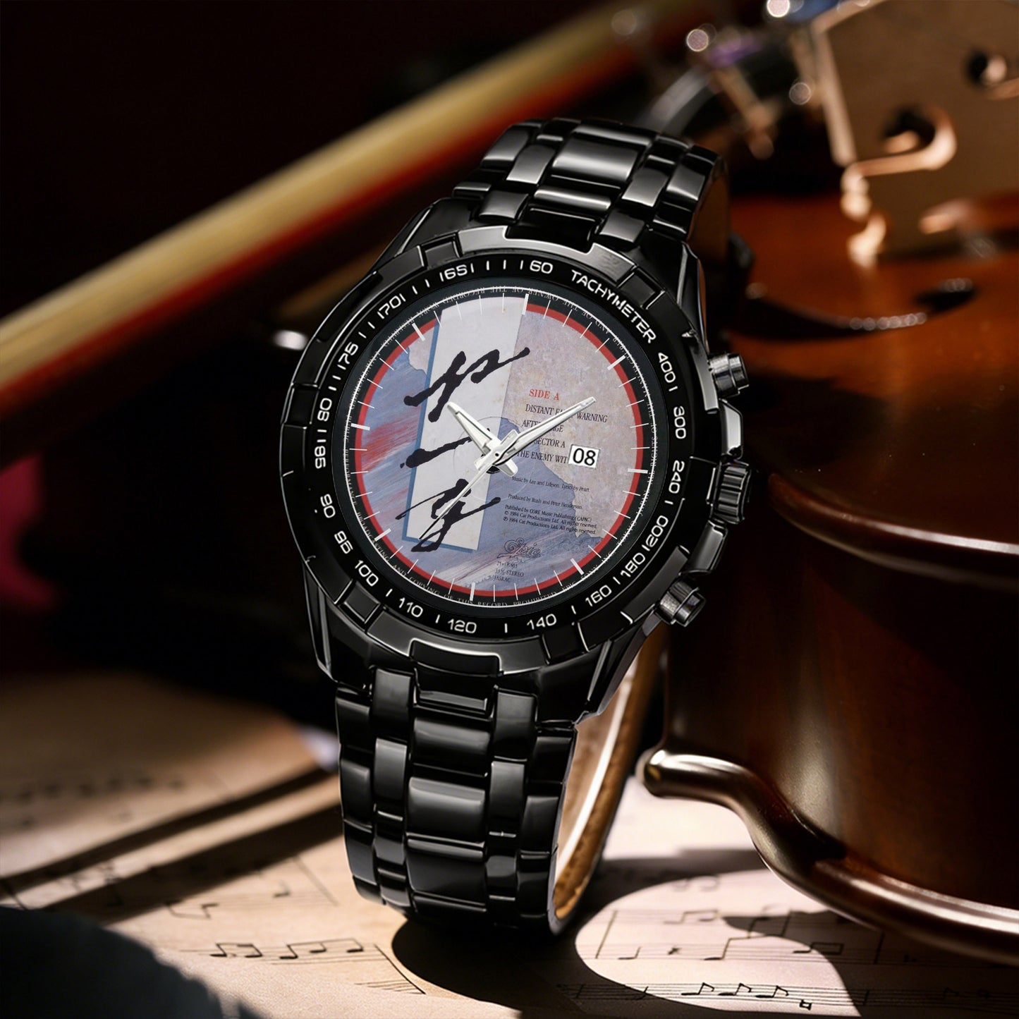 Rush Albums Collection Watch - Multiple Classic Album Designs Available