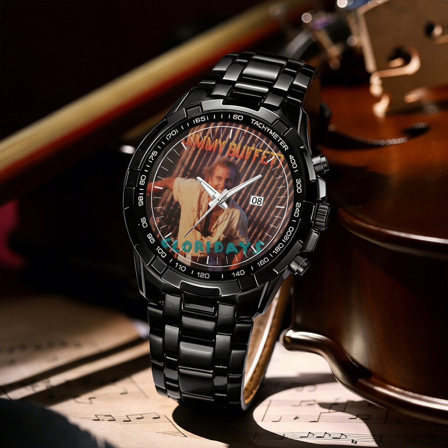 Jimmy Buffett Albums Collection Watch 2 - Multiple Classic Album Designs Available