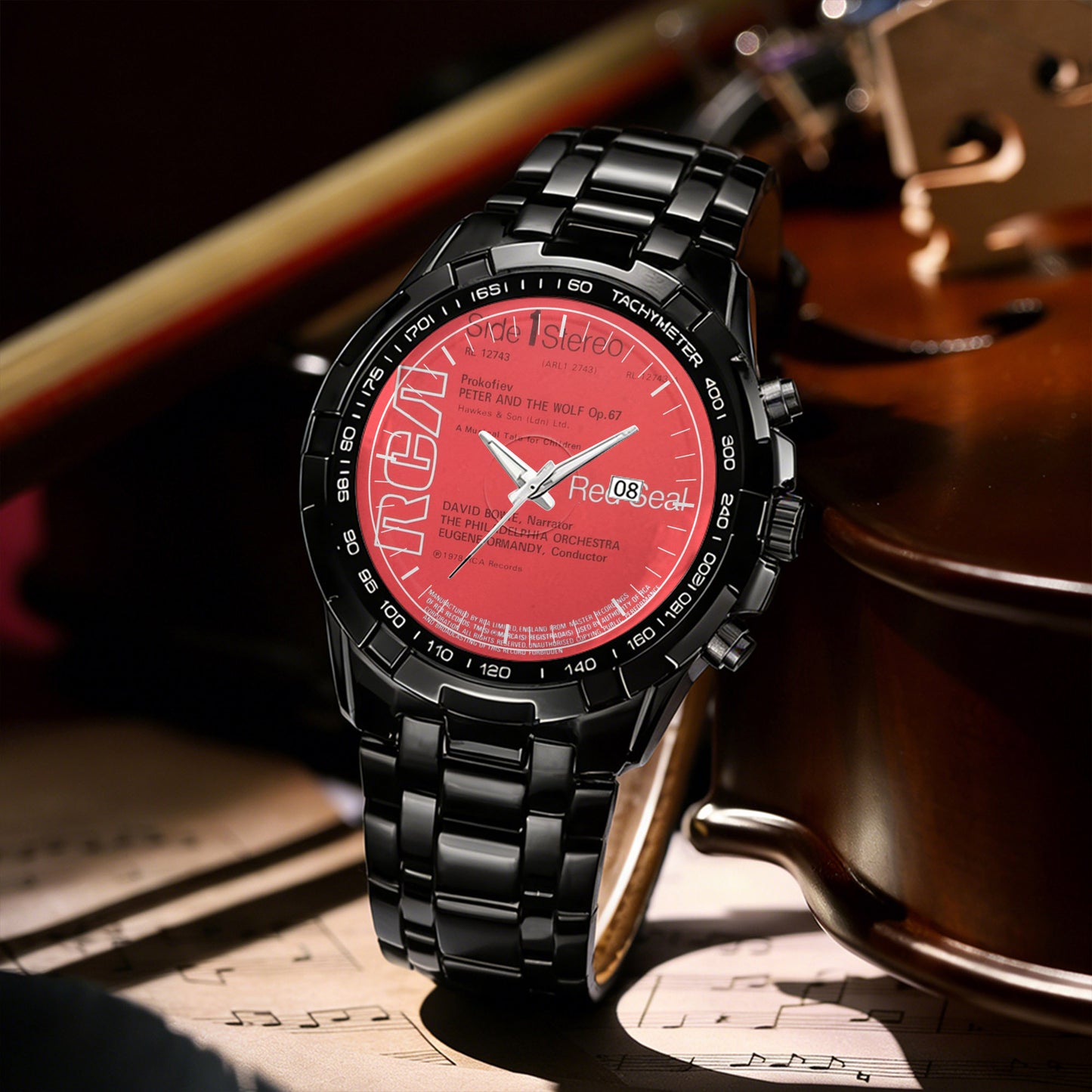 David Bowie Albums Collection Watch - Multiple Classic Album Designs Available