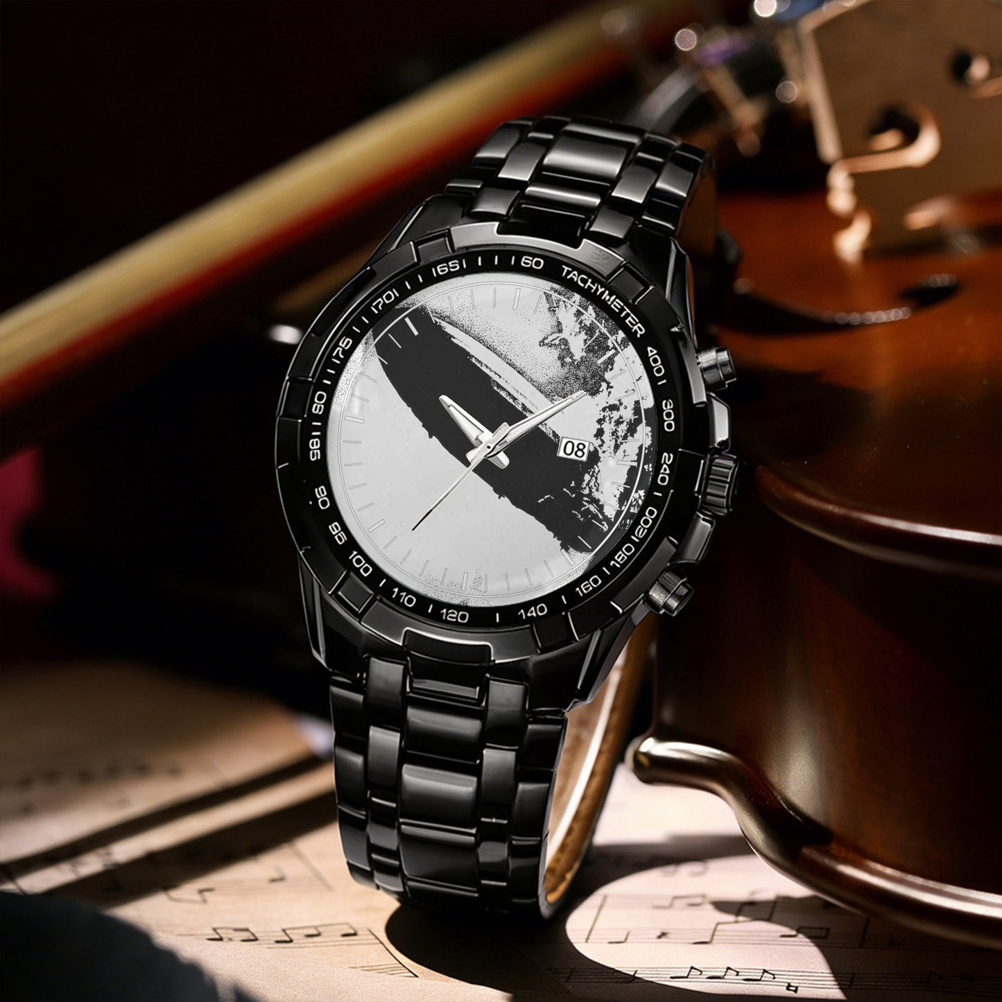 Led Zeppelin Albums Collection Watch - Multiple Classic Rock Album Designs Available