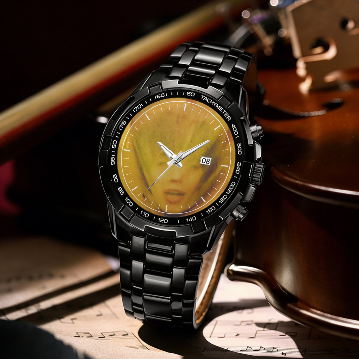 The Rolling Stones Albums Collection Watch - Multiple Classic Album Designs Available
