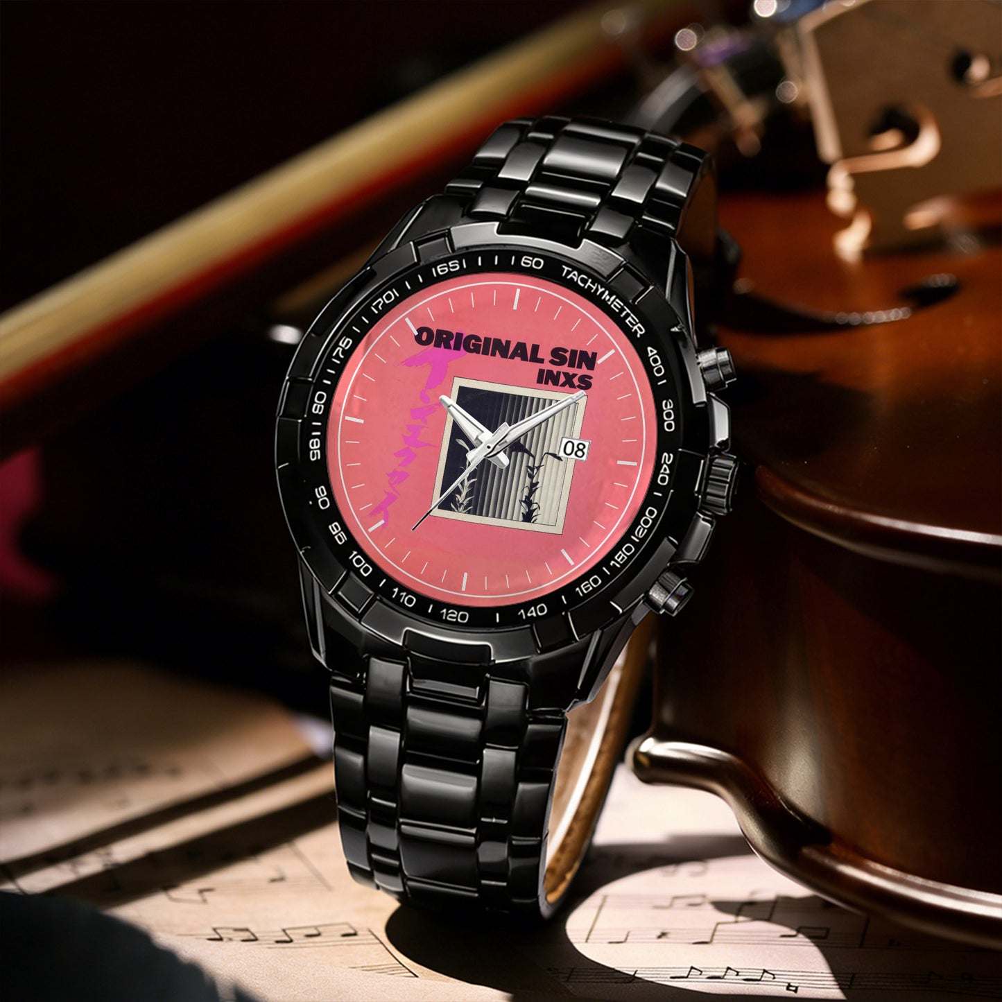 INXS Albums Collection Watch - Multiple Classic Rock Album Designs Available