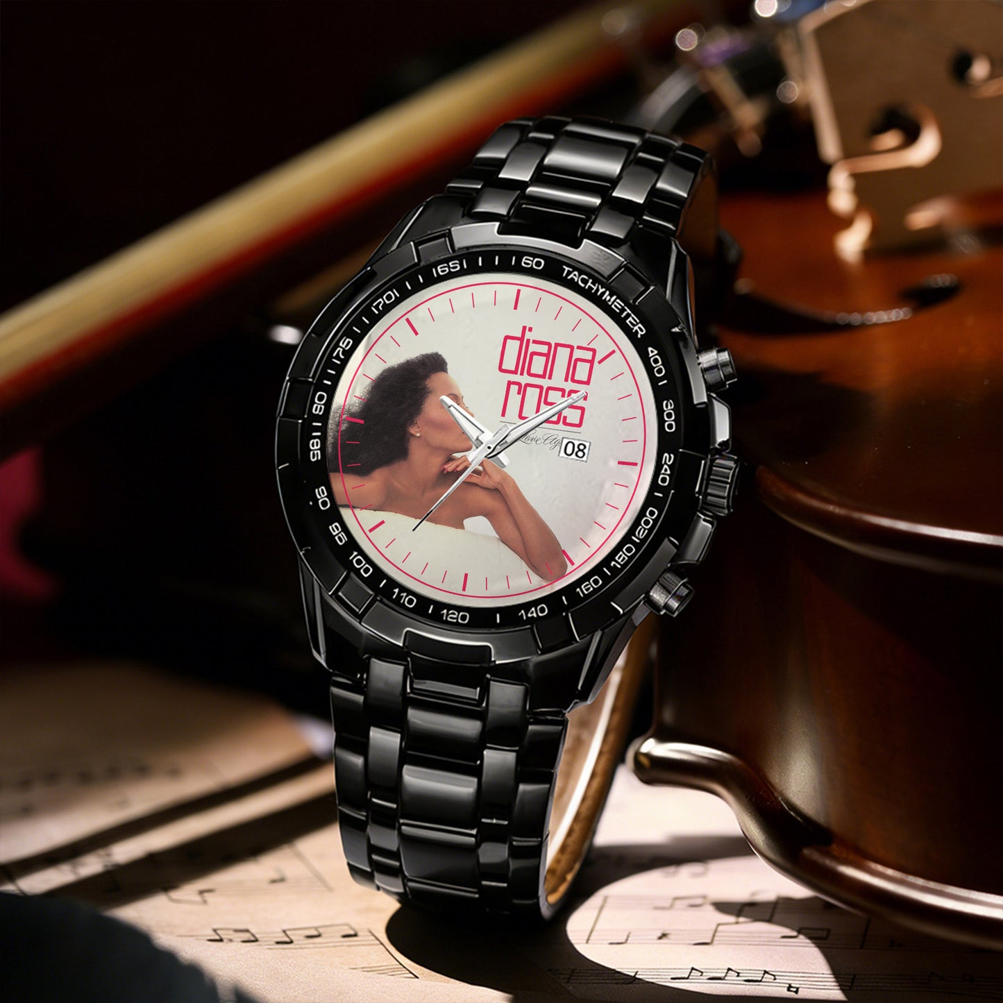 Diana Ross Classic Albums Collection Watch - Multiple Album Cover Designs Available