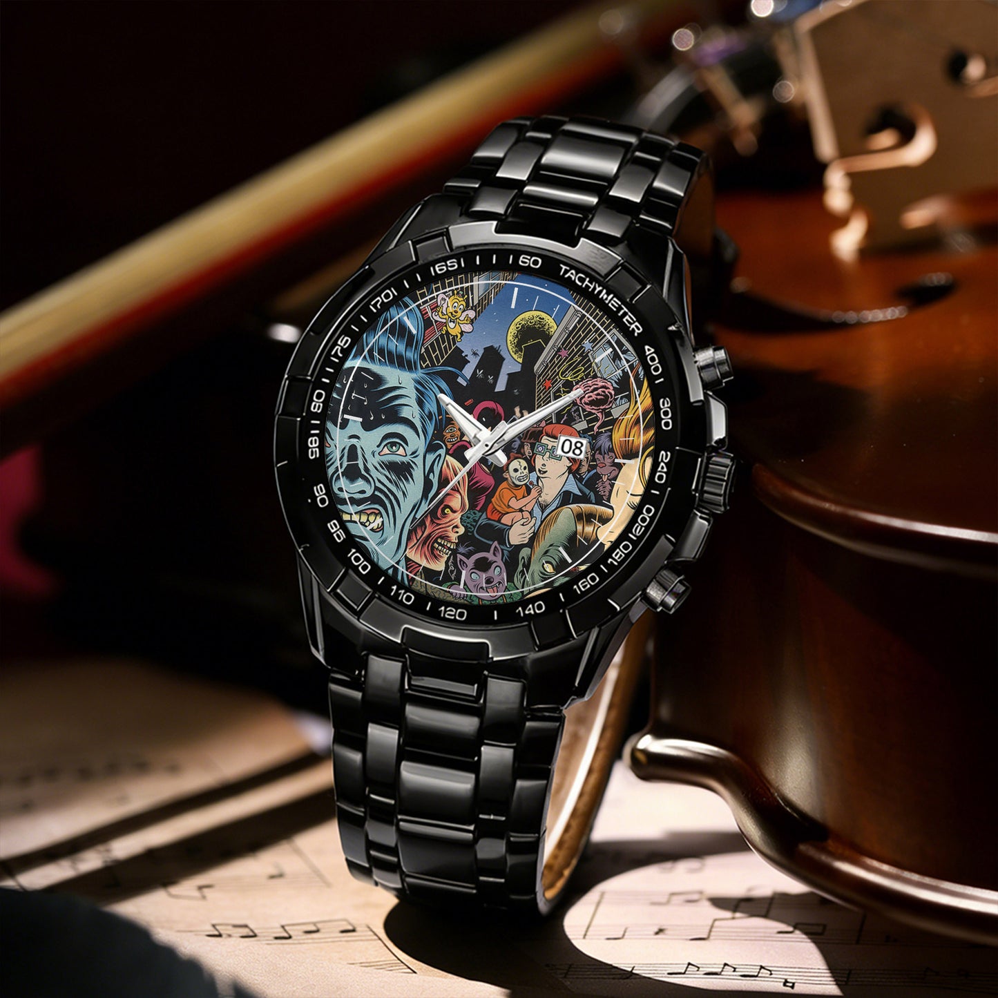 Iggy Pop Albums Collection Watch - Multiple Classic Album Designs Available