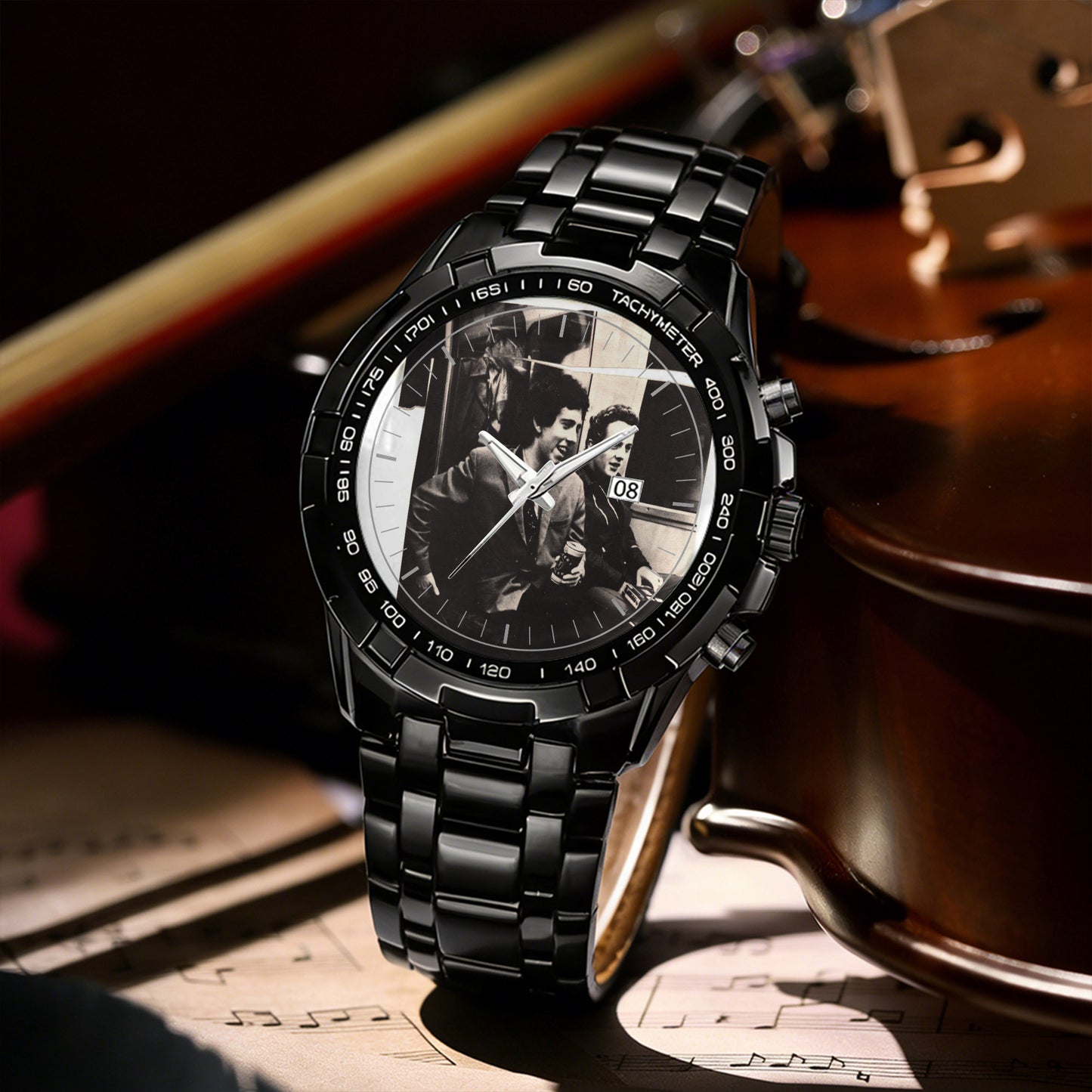 The Clash Albums Collection Watch - Multiple Classic Rock Album Designs Available