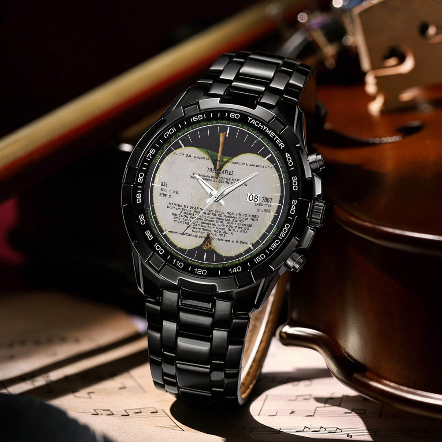 The Beatles Albums Collection Watch - Multiple Classic Album Designs Available