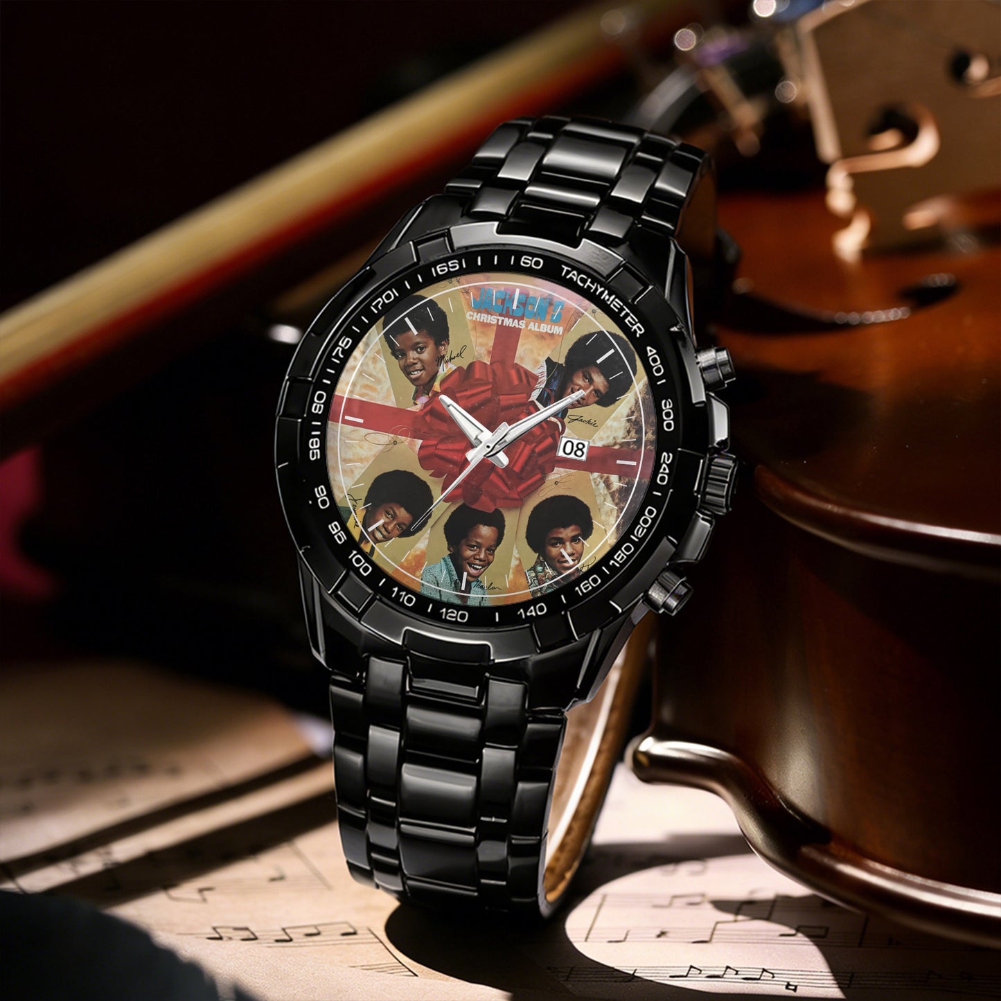 The Jackson 5 Albums Collection Watch - Multiple Classic Album Designs Available