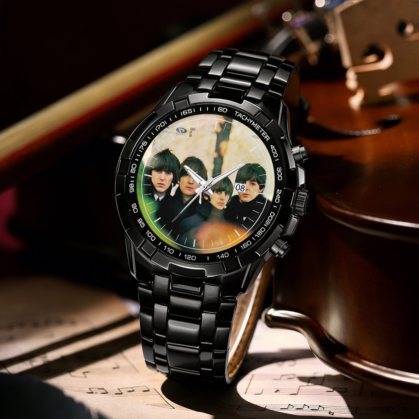 The Beatles Albums Collection Watch 2 - Multiple Classic Album Designs Available