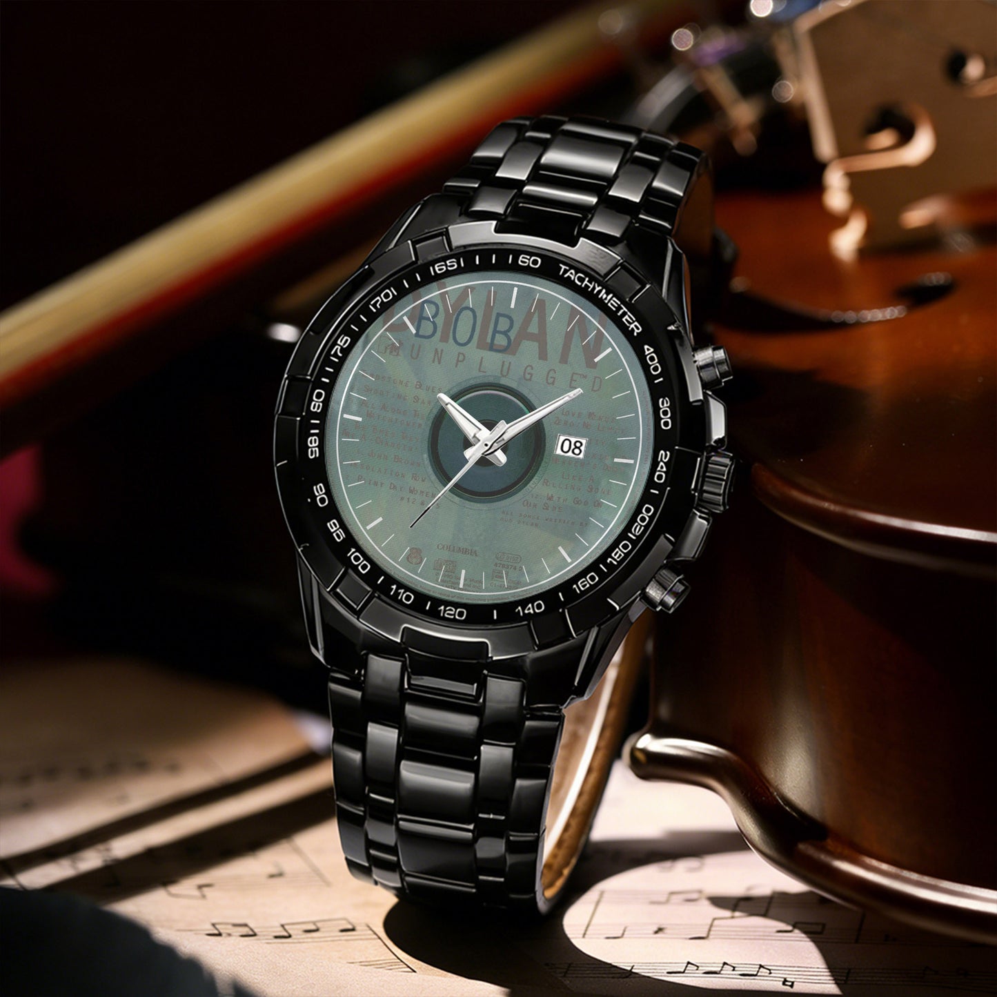Bob Dylan Albums Collection Watch - Multiple Classic Album Designs Available