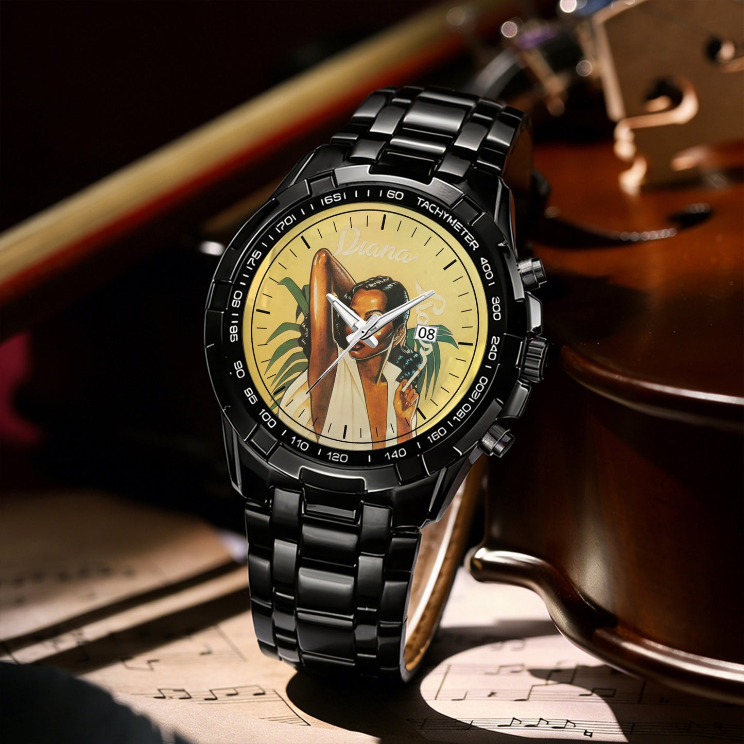 Diana Ross Classic Albums Collection Watch - Multiple Album Cover Designs Available