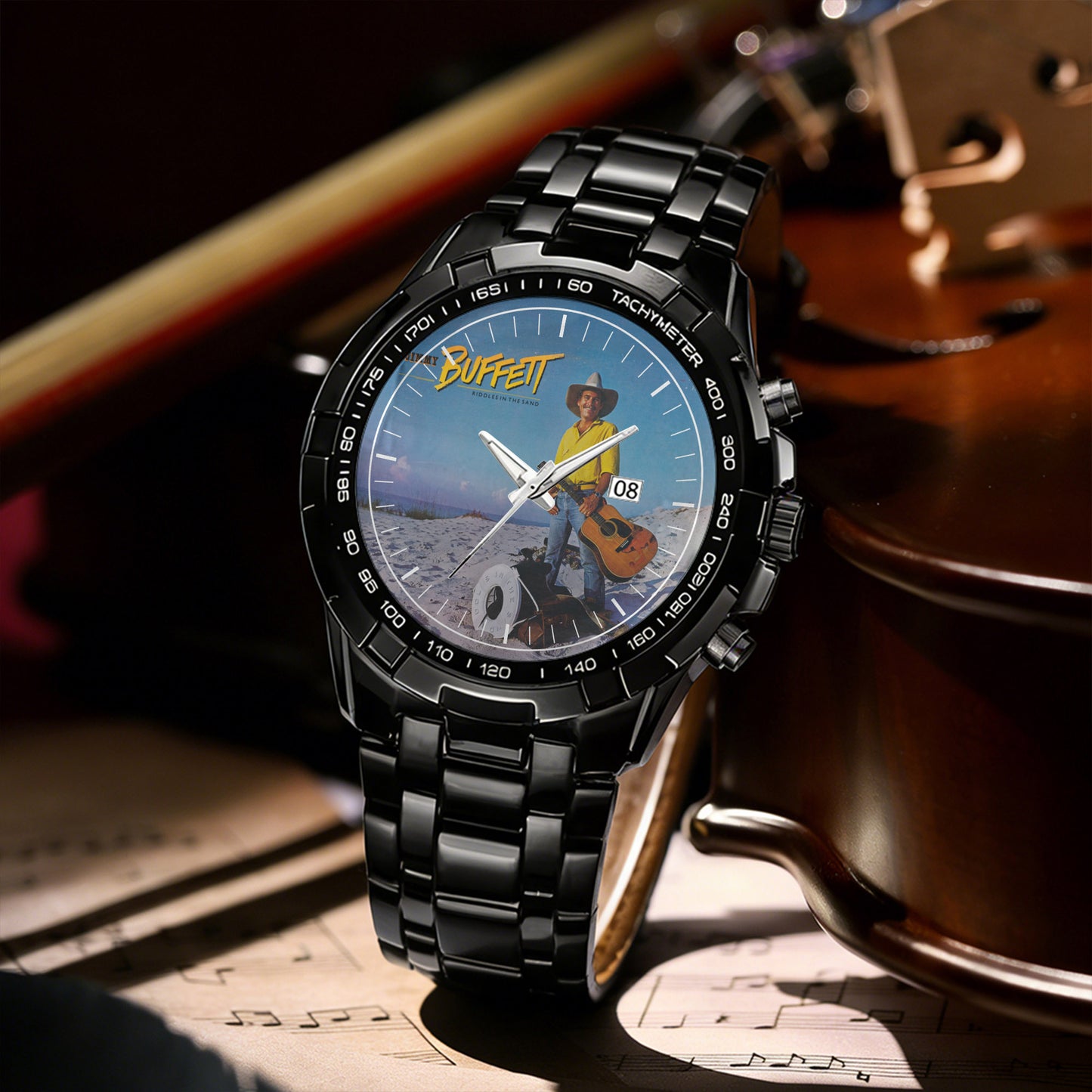 Jimmy Buffett Albums Collection Watch 2 - Multiple Classic Album Designs Available