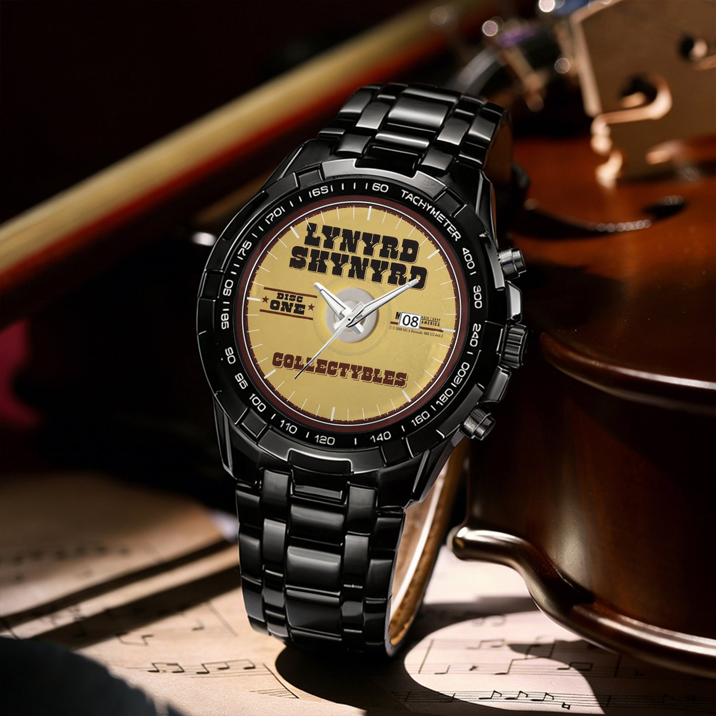 Lynyrd Skynyrd Albums Collection Watch - Multiple Classic Album Designs Available