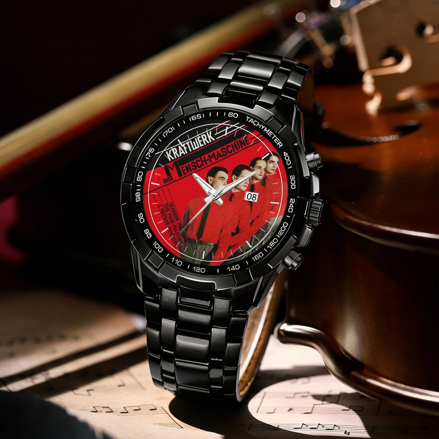 Kraftwerk Albums Collection Watch - Multiple Classic Album Designs Available