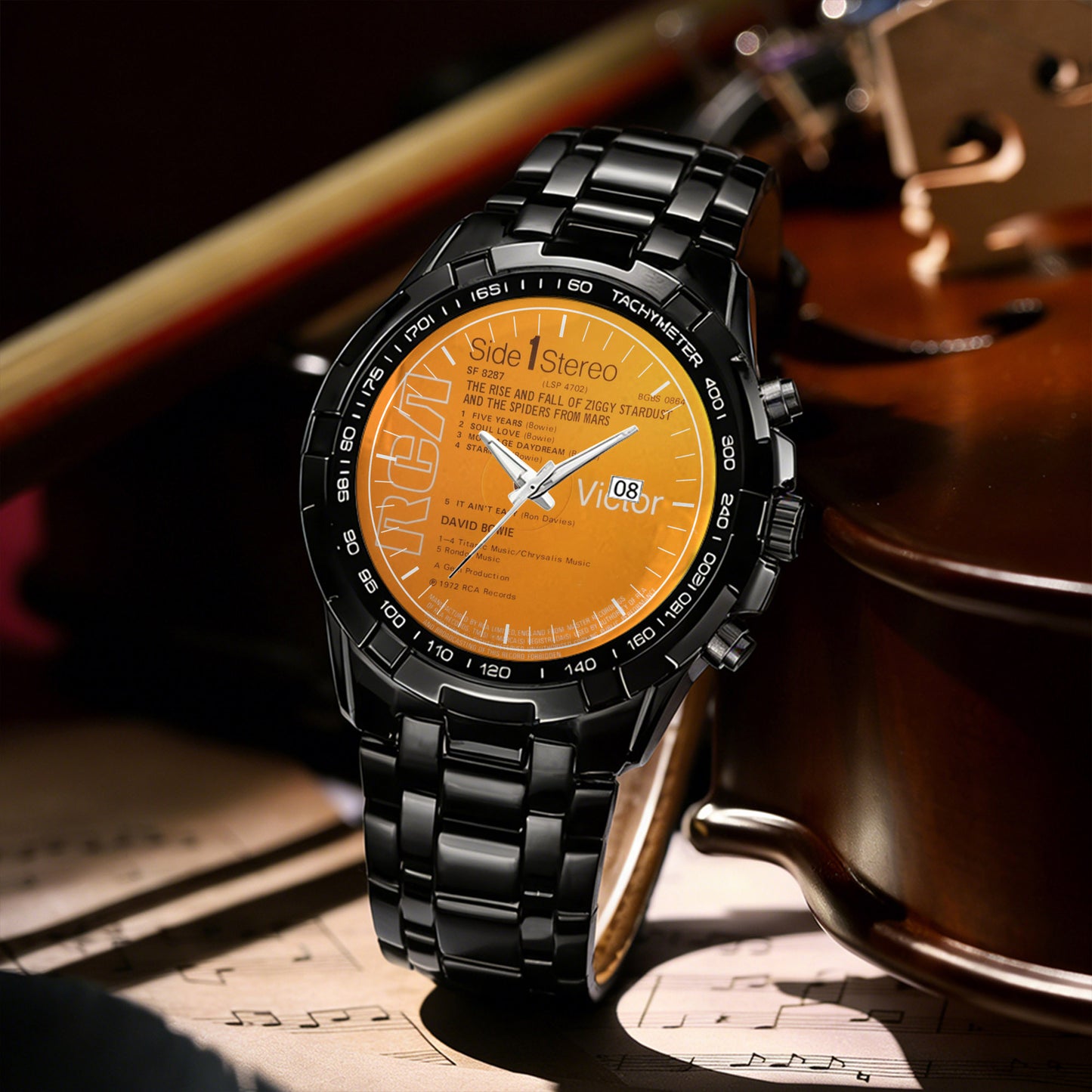 David Bowie Albums Collection Watch - Multiple Classic Album Designs Available
