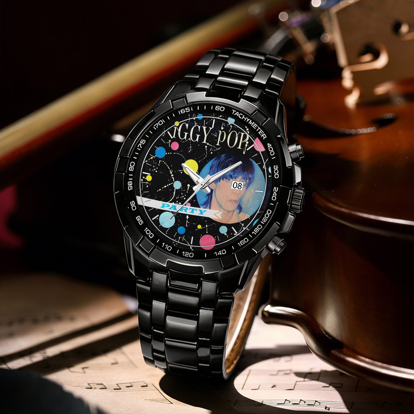 Iggy Pop Albums Collection Watch - Multiple Classic Album Designs Available