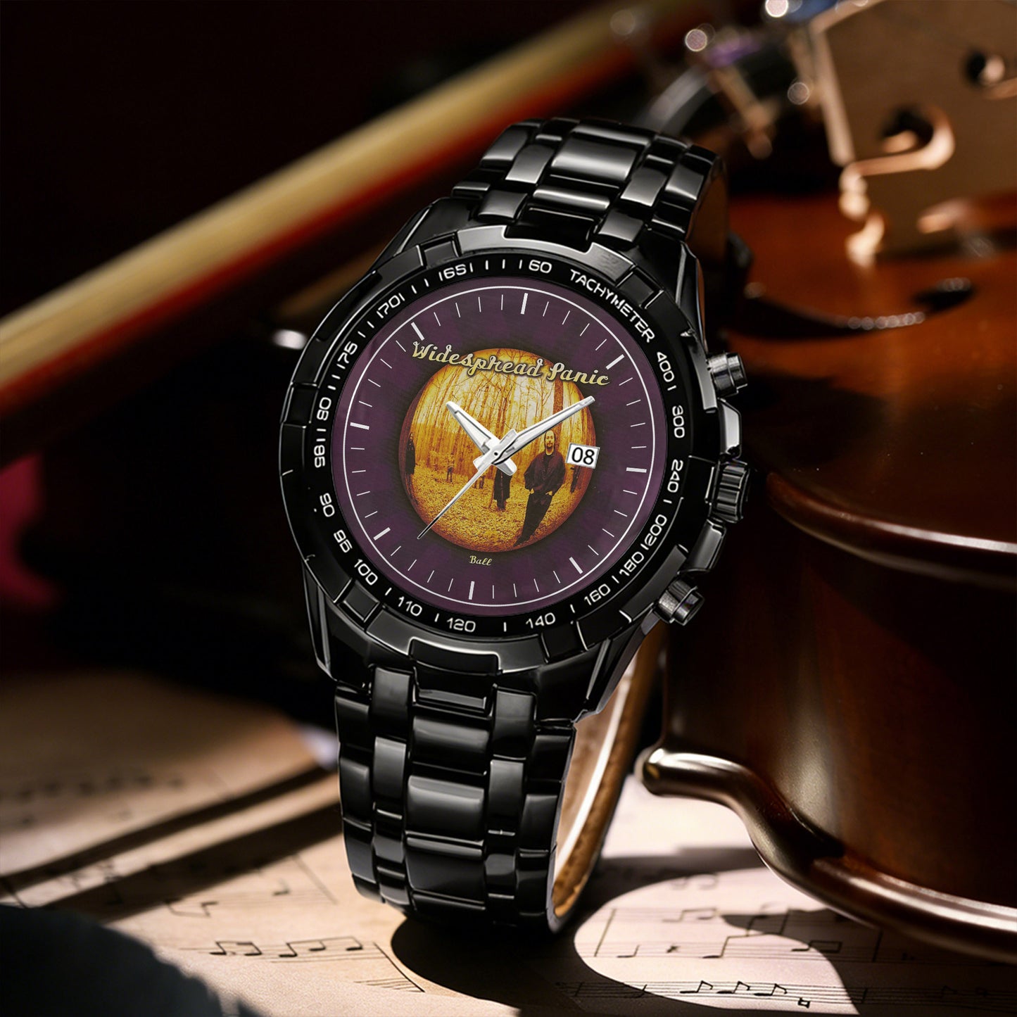Widespread Panic Albums Collection Watch - Multiple Classic Rock Album Designs Available