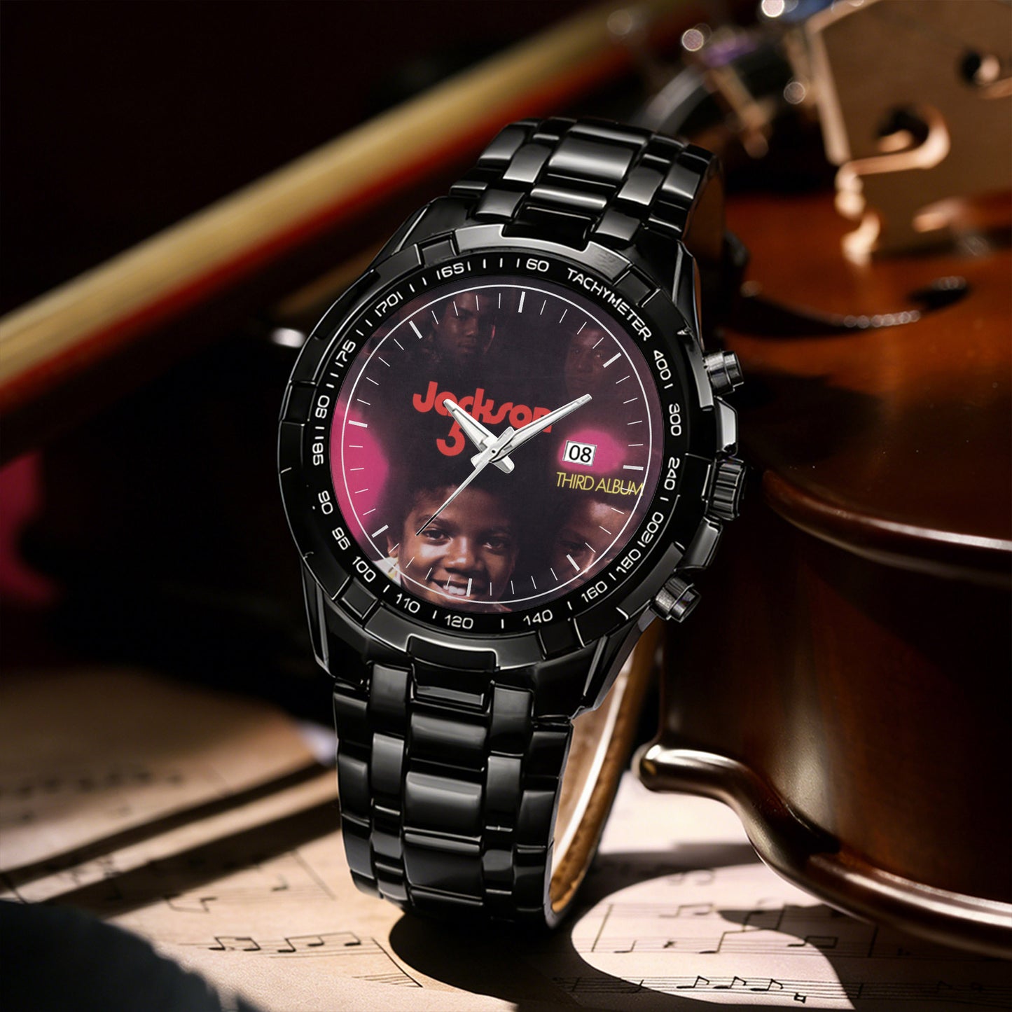 The Jackson 5 Albums Collection Watch - Multiple Classic Album Designs Available