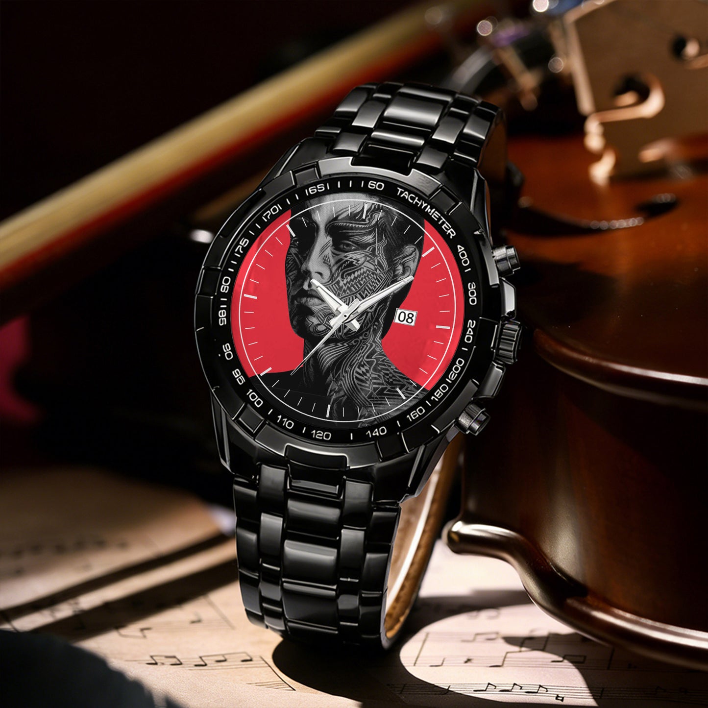 The Rolling Stones Albums Collection Watch - Multiple Classic Album Designs Available